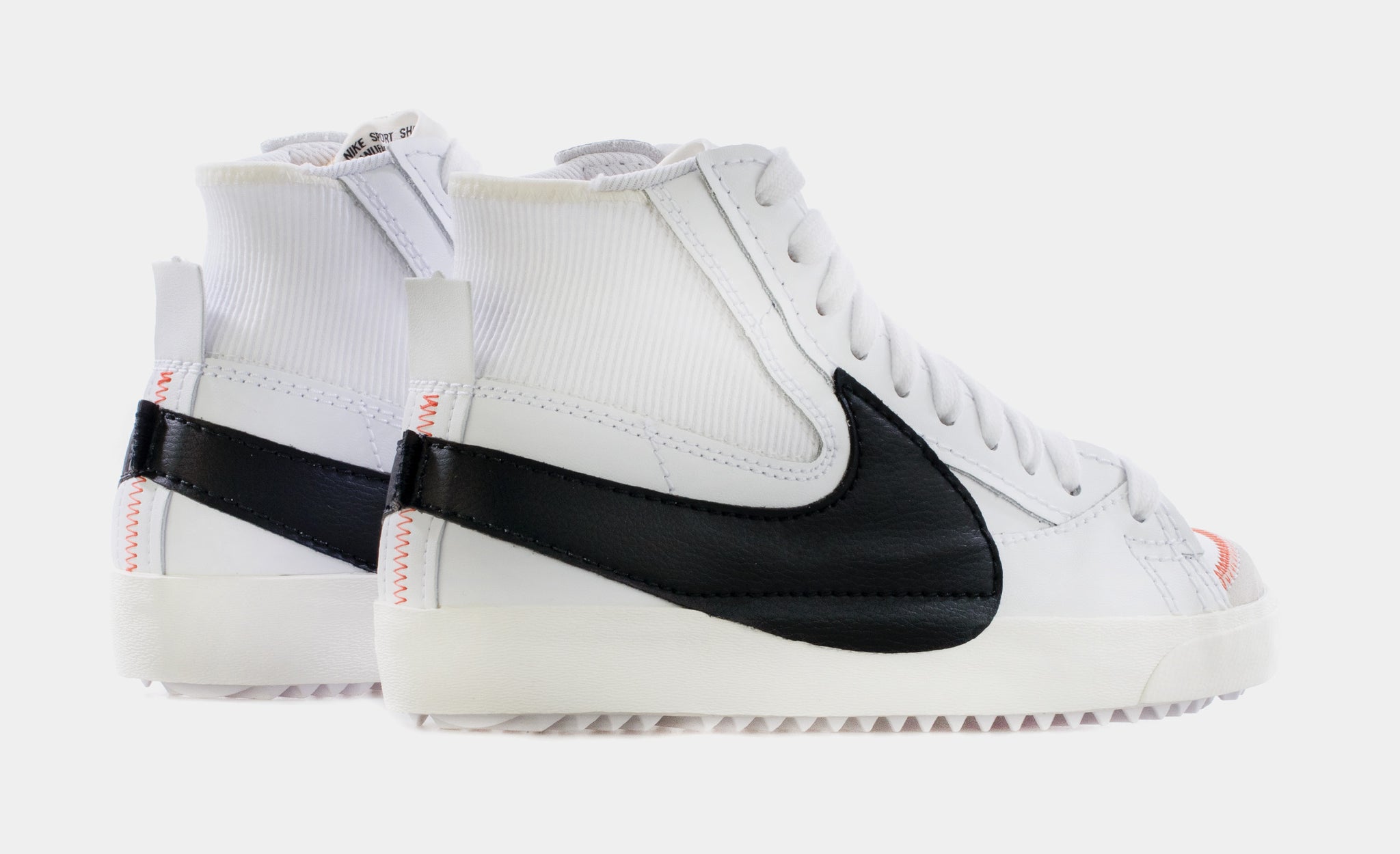 Jumbo Swoosh Nike Blazer White With Black Swoosh 77 Jumbo Nike