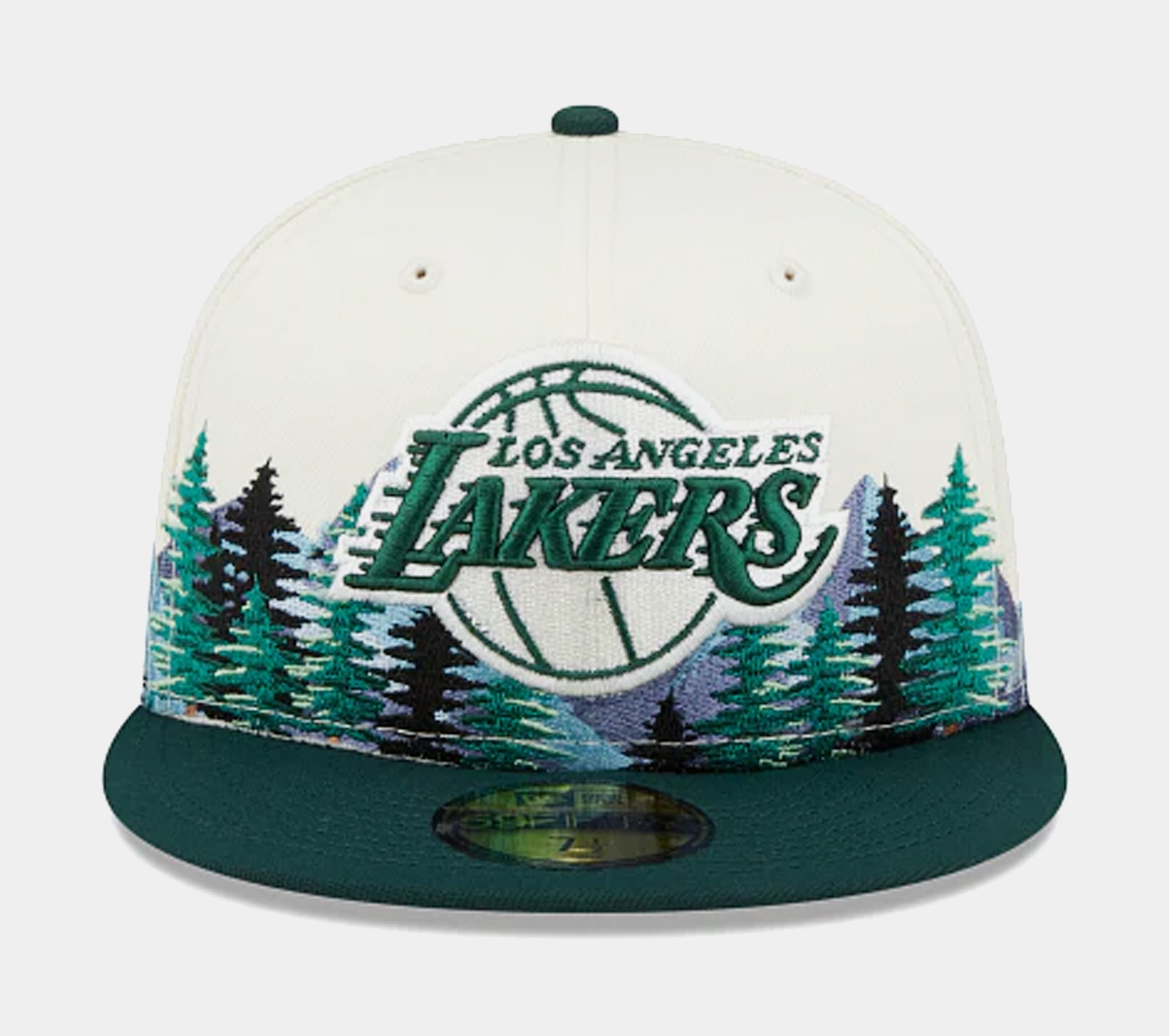 New Era Los Angeles Lakers Outdoor 59Fifty Fitted Mens Hat White 