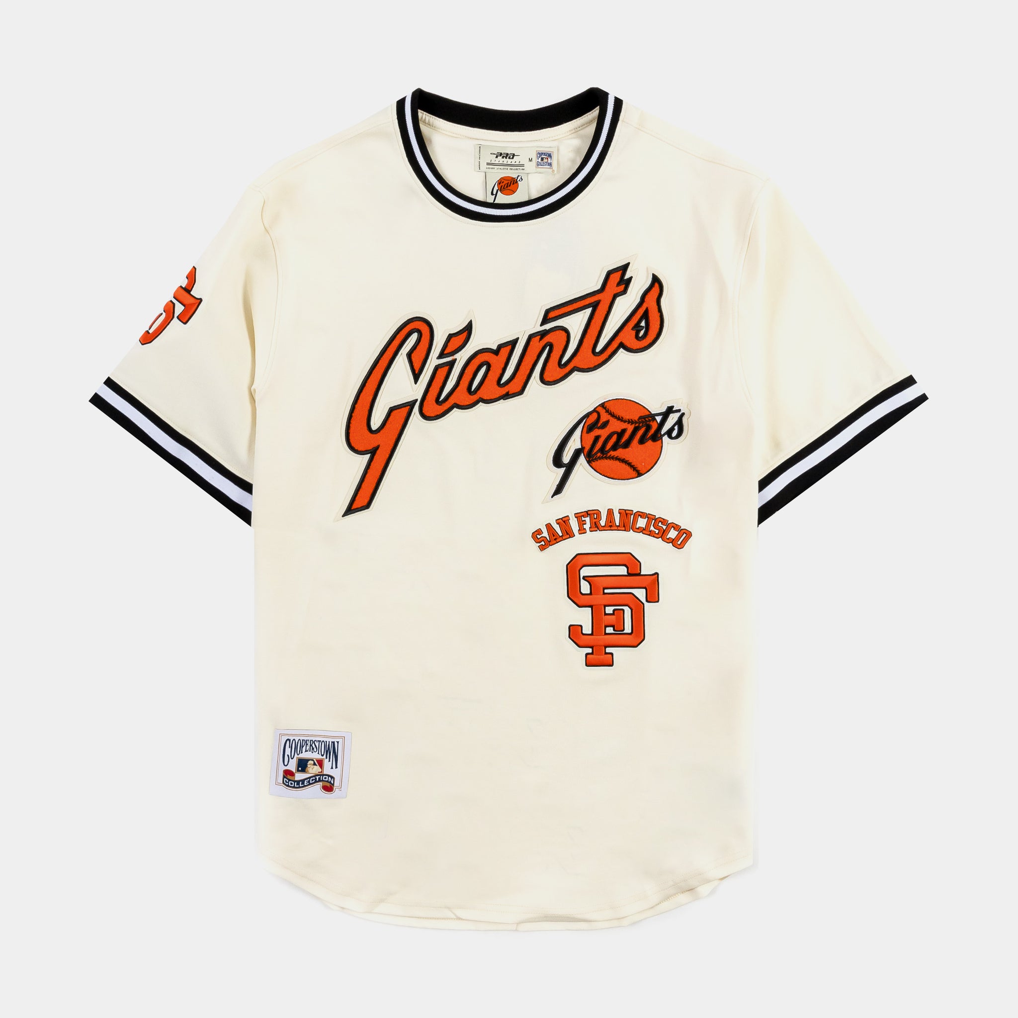 Men's Stitches Orange San Francisco Giants Cooperstown Collection Team Jersey Size: Small