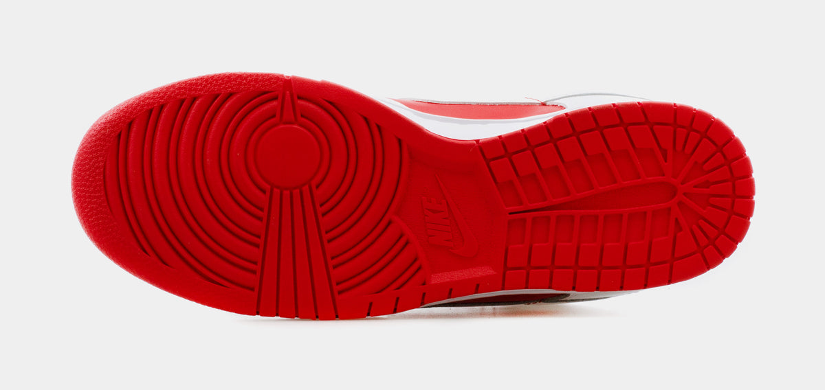 Nike Dunk Low University Red Mens Lifestyle Shoe White Red Limit One ...