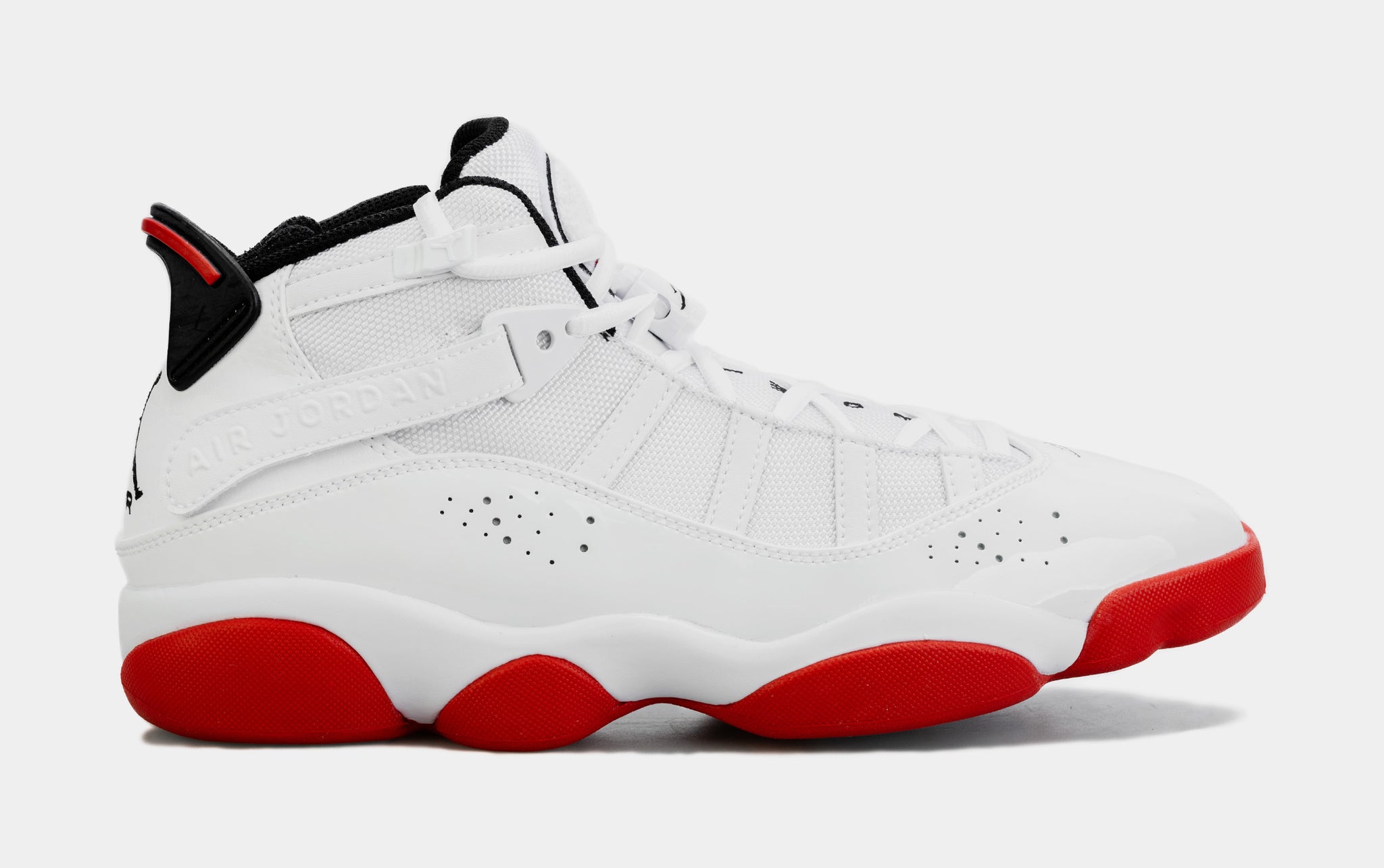 Jordan 6 ring red and white Clearance