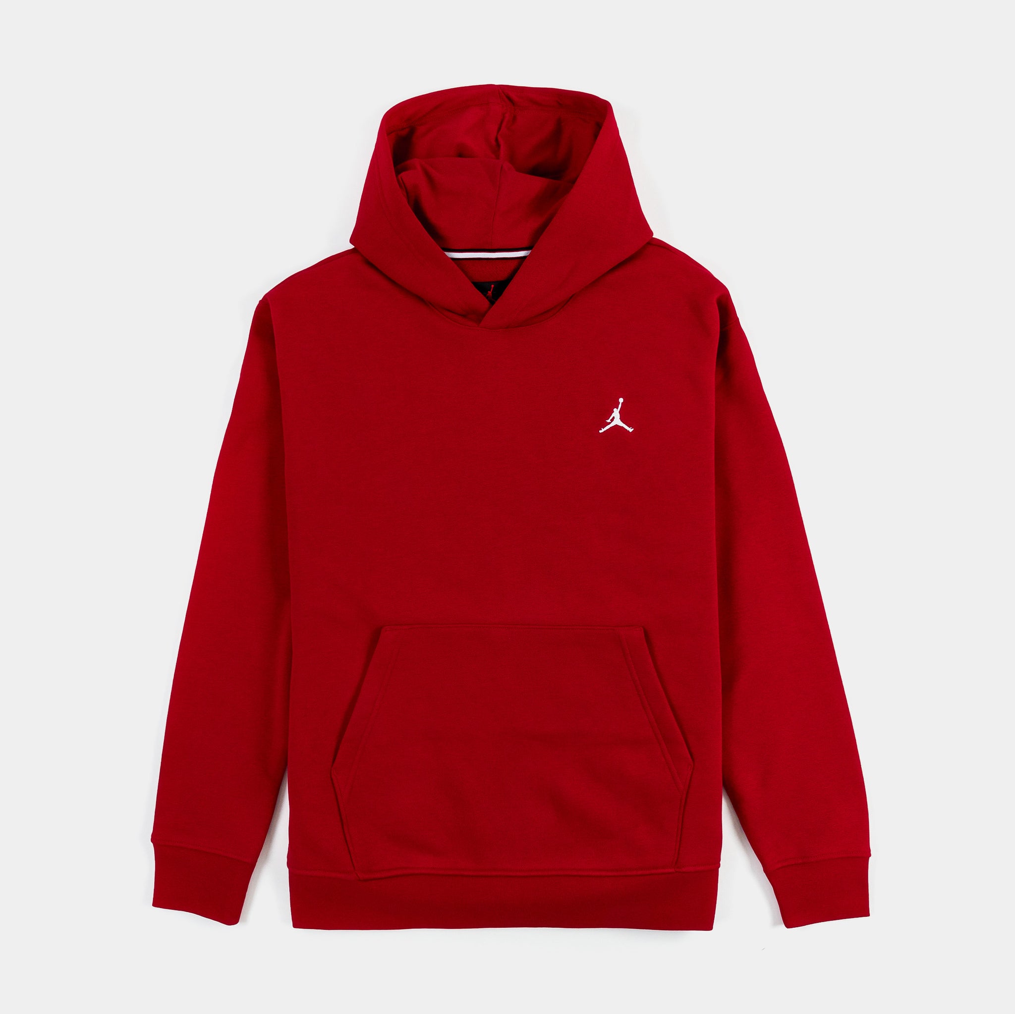 Jordan Essentials Fleece Pullover Mens Hoodie Red FJ7774-687