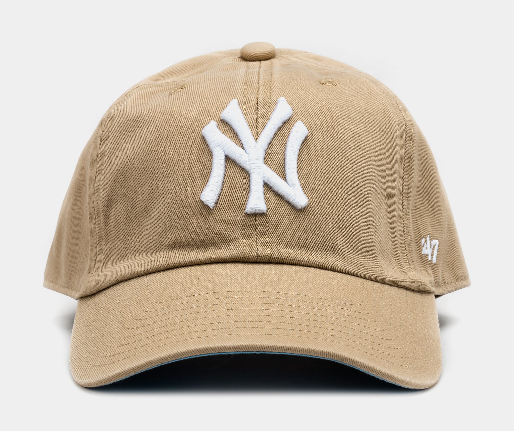 New York Yankees Ballpark Mens Hat (Beige)