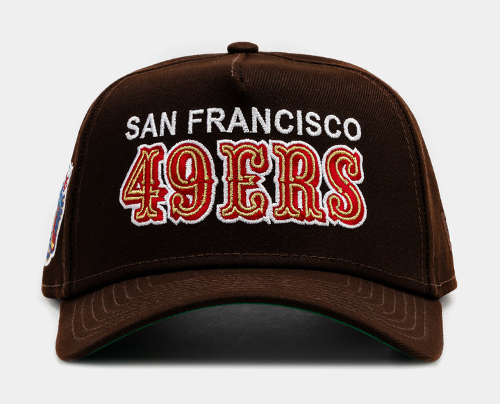 New Era San Francisco 49ers Wheat Corduroy 9Forty Snapback Mens