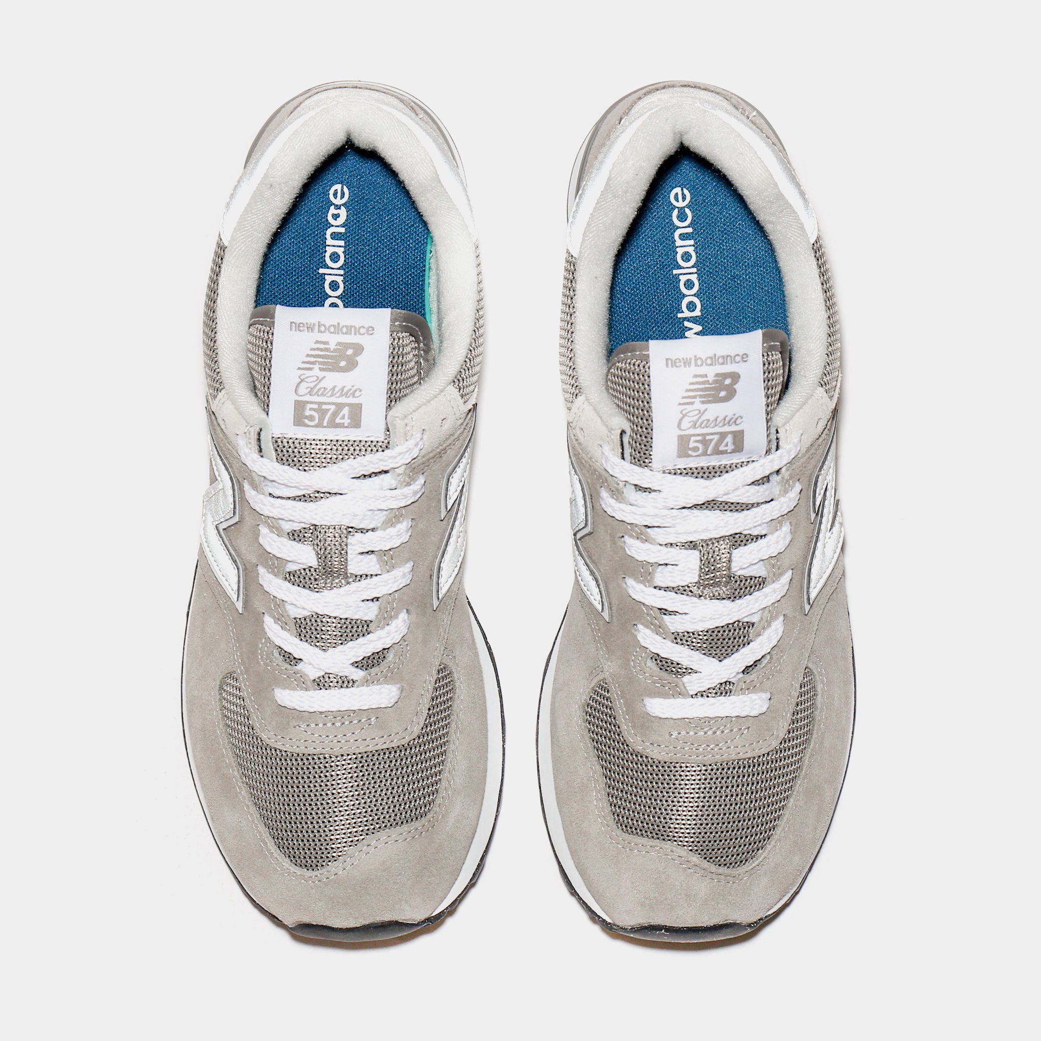 New Balance 574 Core Mens Running Shoes Grey ML574EVG – Shoe Palace