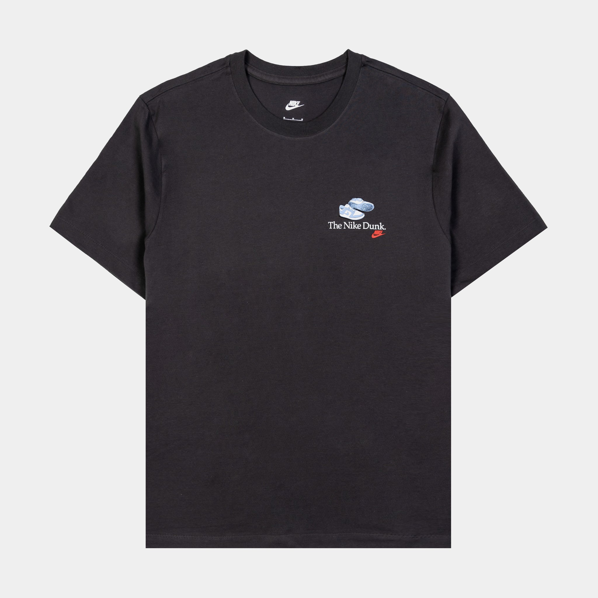 Nike NSW Dunk Graphic Mens Short Sleeve Shirt Black White HJ5919