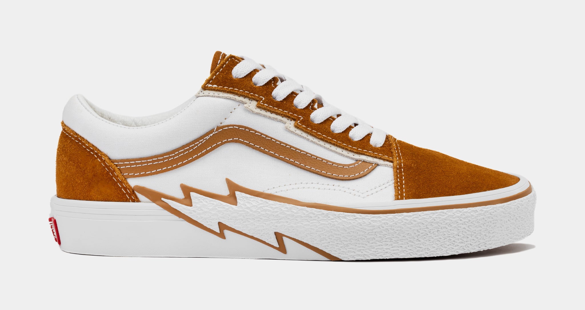 Vans Old Skool Bolt Mens Lifestyle Shoes Brown White 9Q5KFR – Shoe