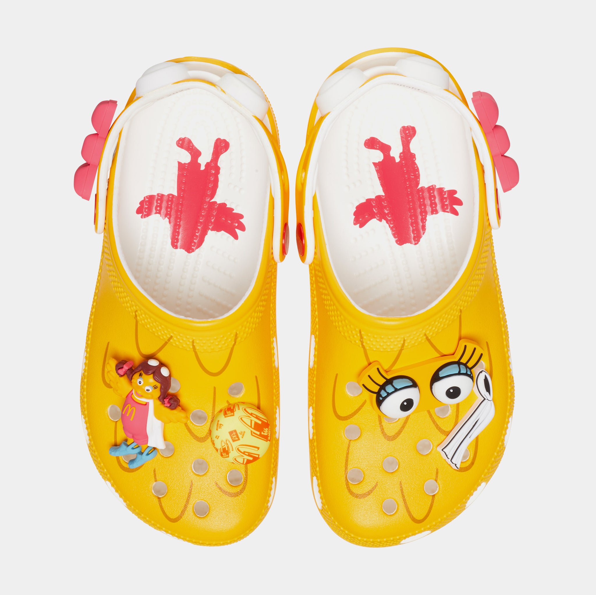Crocs McDonalds Birdie Classic Clog Mens Sandals Yellow  display picture 2