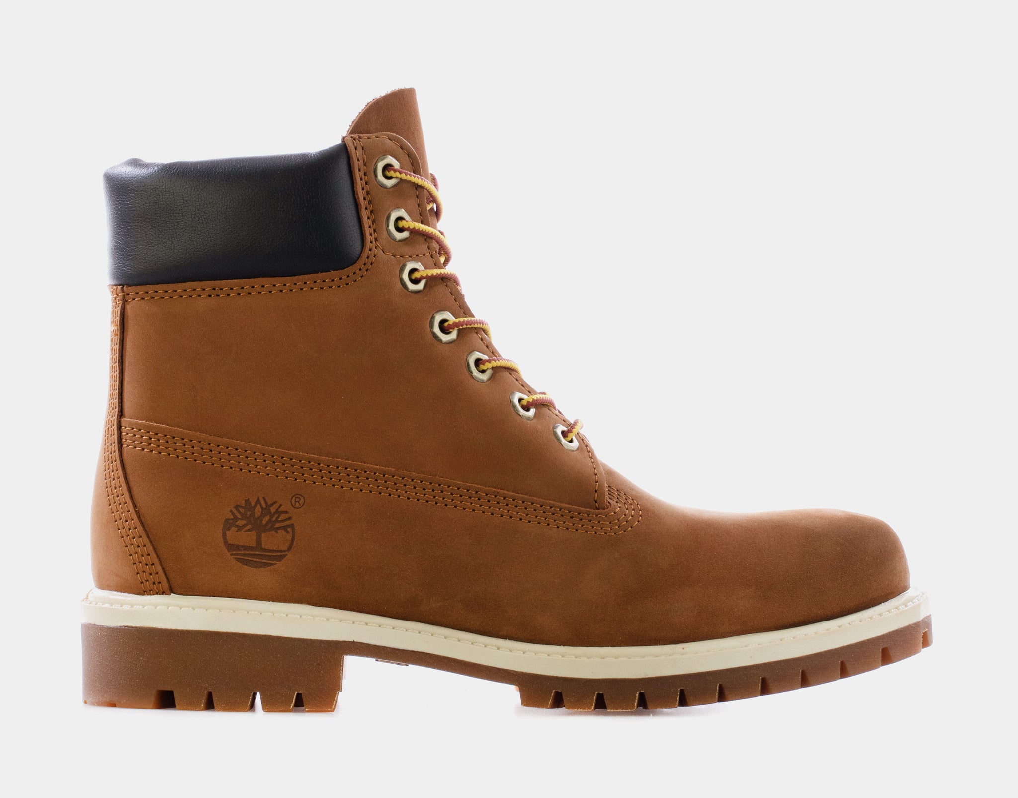 Timbrland Rust Boot Timberland 6-Inch Premium Waterproof Mens Boots Rust Nubuck Brown ...