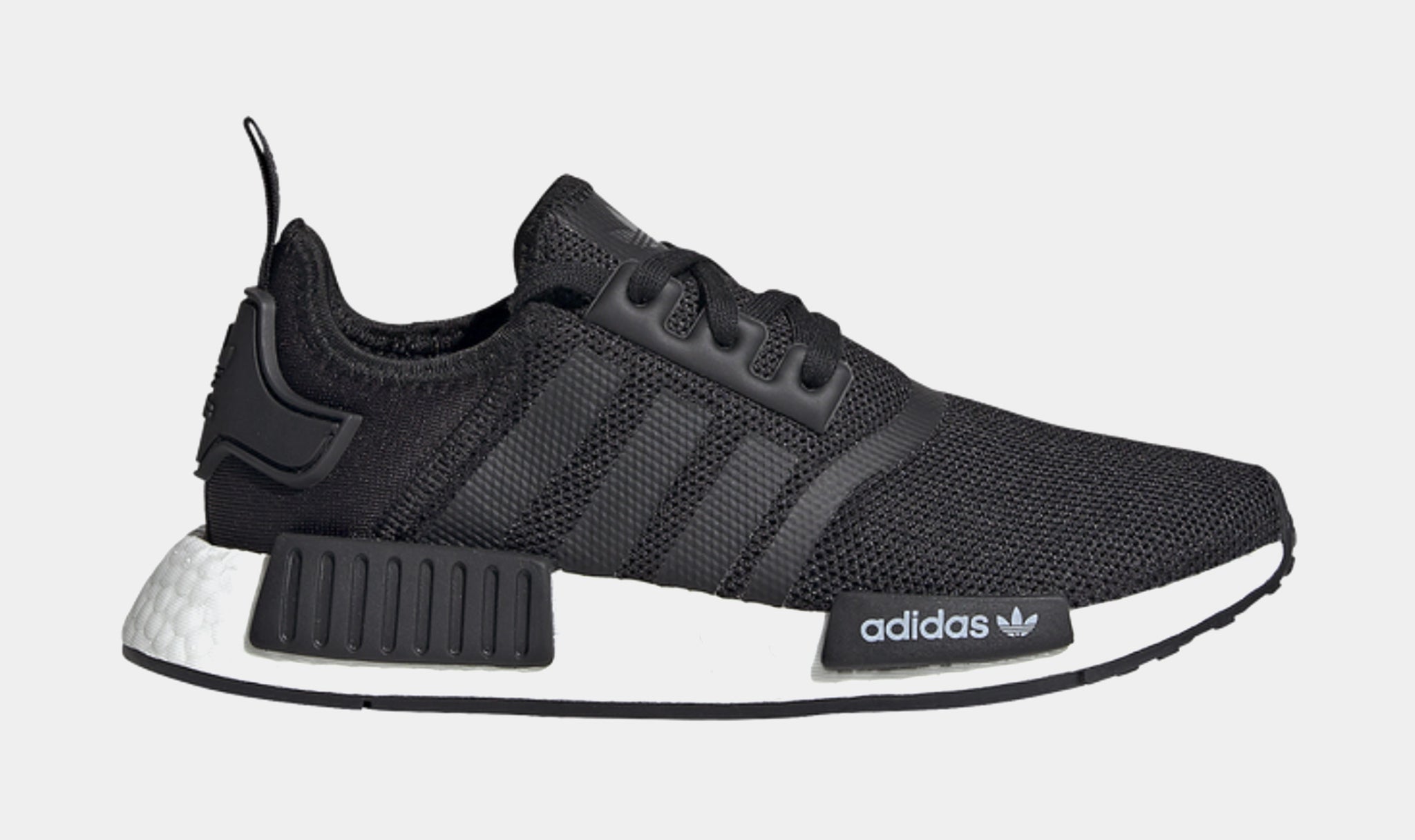 adidas NMD R1 Grade School Running Shoe Black White FW0431 – Shoe Palace