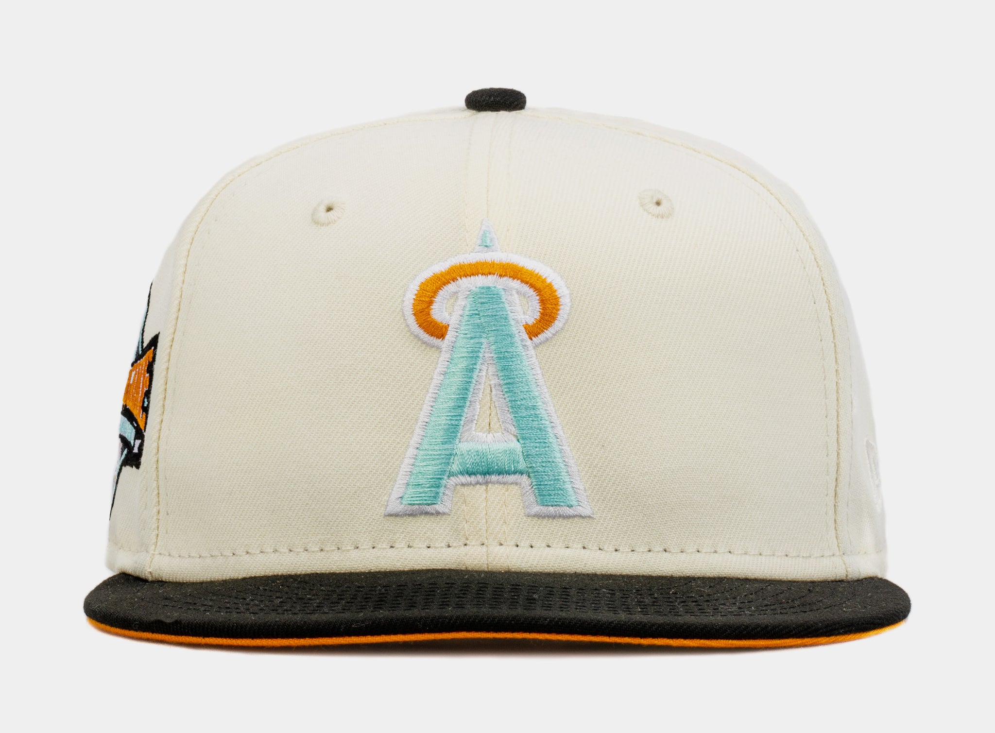 New Era SP Exclusive Reverse Dreams California Angels 59FIFTY Mens Fitted Hat (Beige/Black)