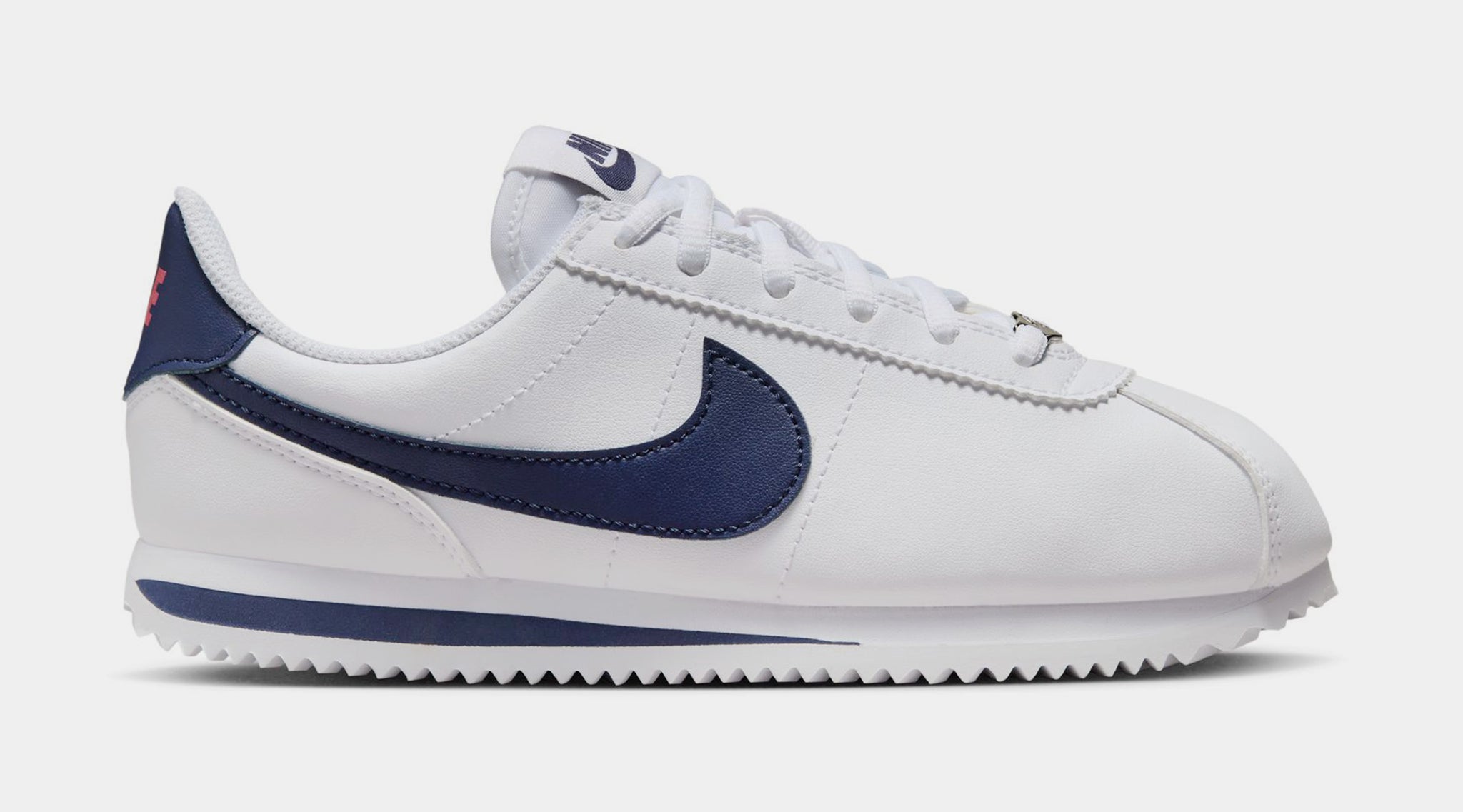 Red white and blue nike cortez grade school Clearance