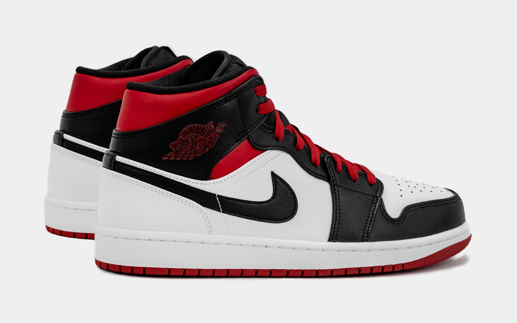 air jordan 1 gym red black mid