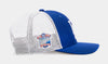 Shoe Palace Exclusive Los Angeles Dodgers Mens Trucker Hat (Blue)