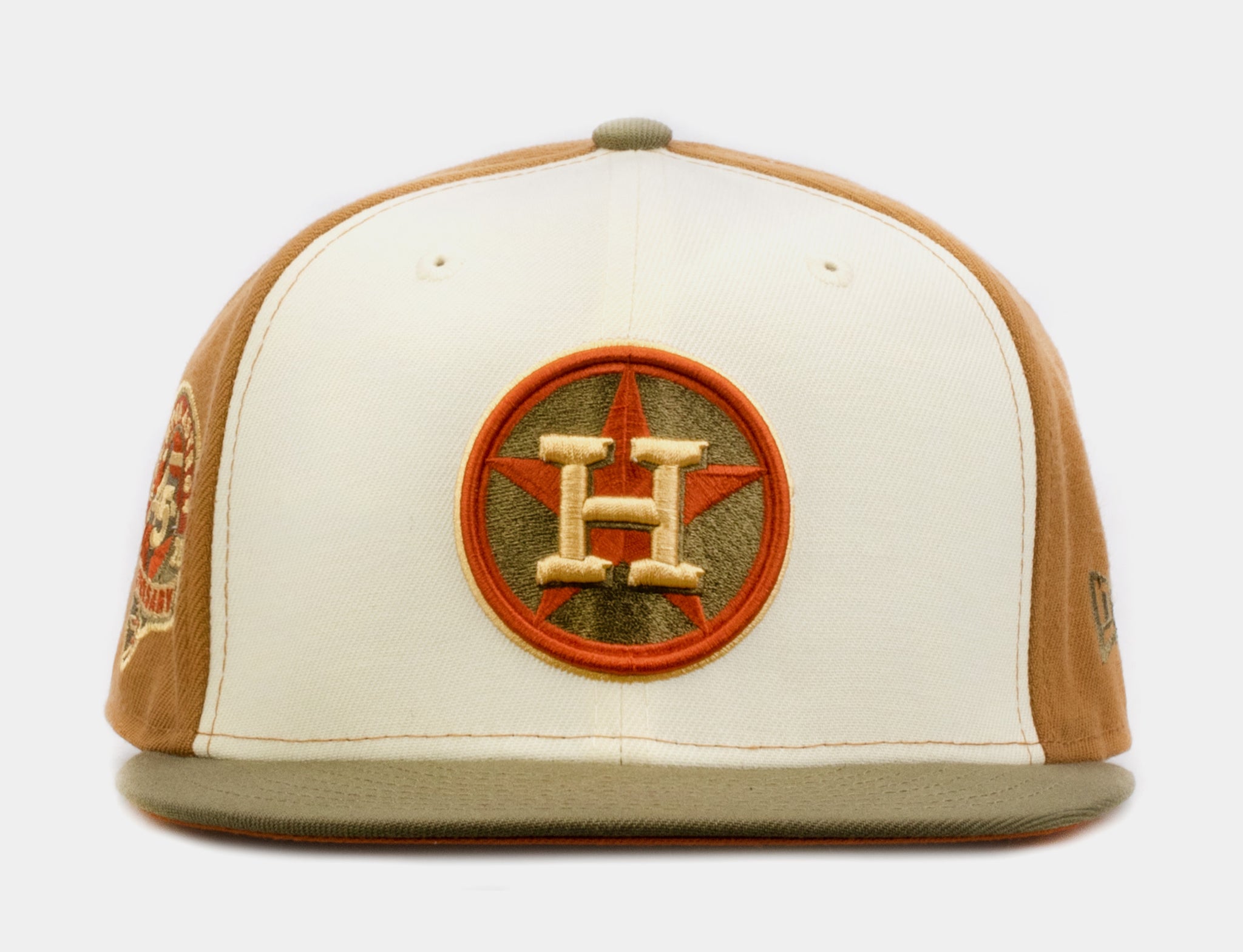 New Era Houston Astros Creme Olive Two Tone Edition 59Fifty Fitted Cap