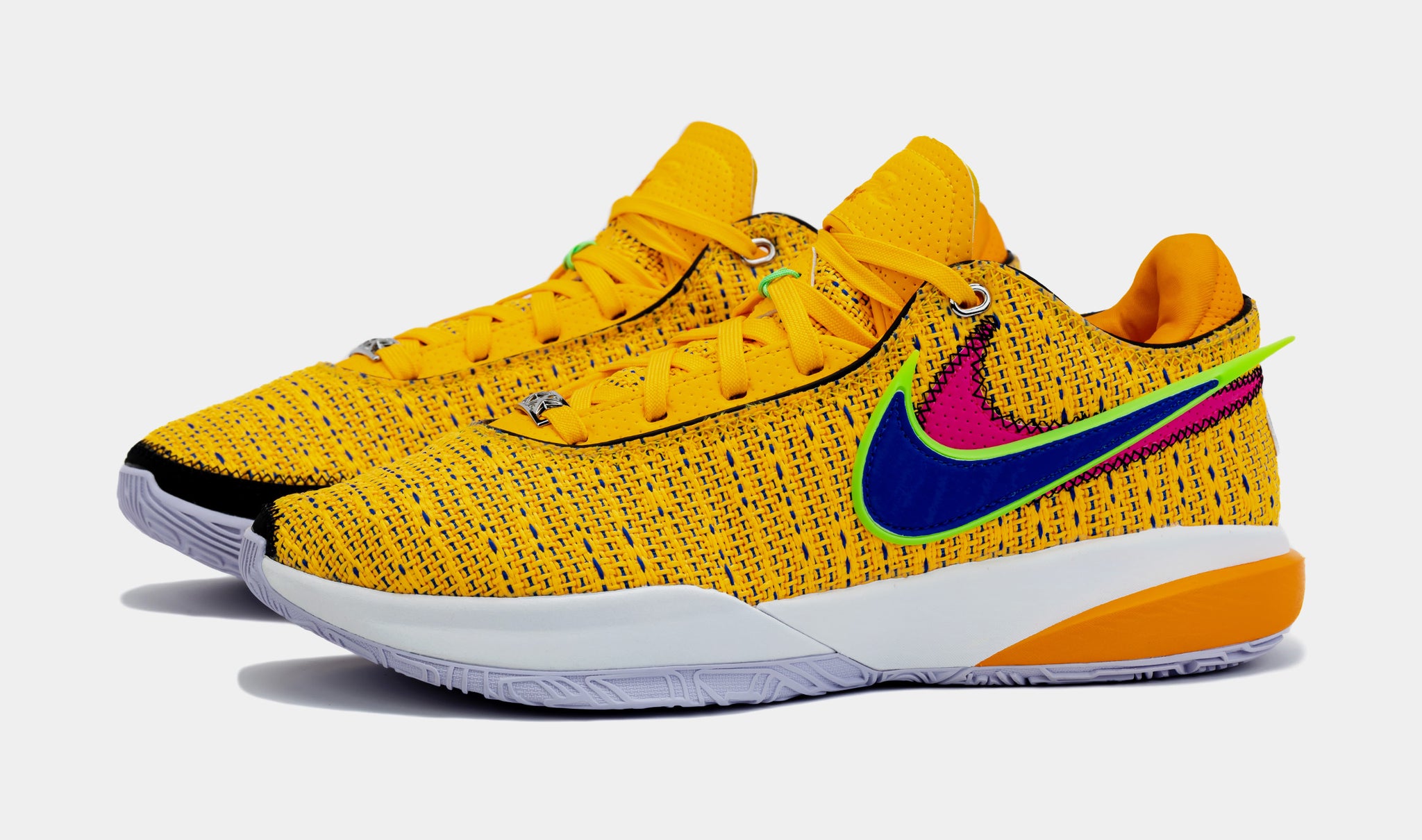 lebrons shoes orange