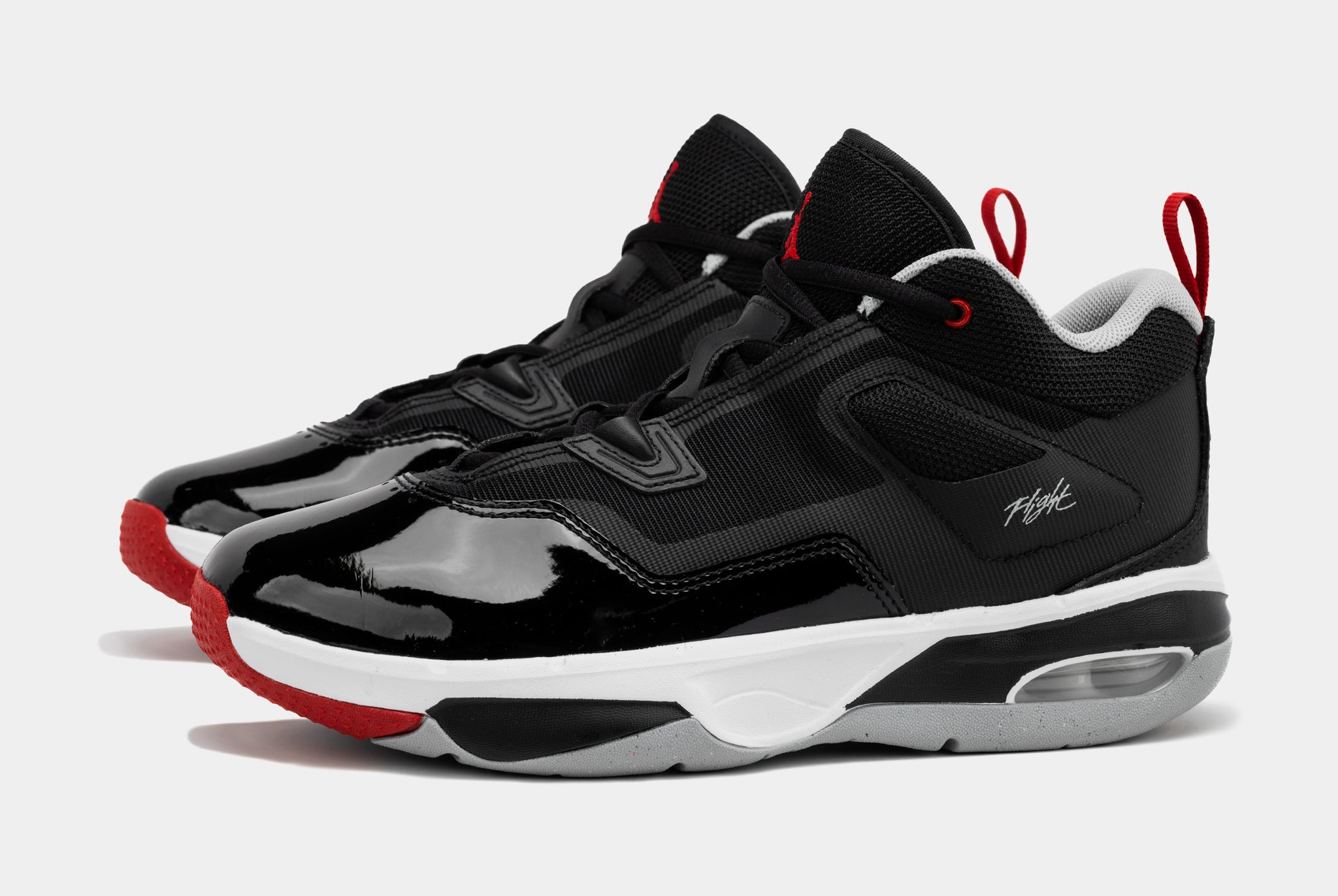 Jordan Stay Loyal 3 Grade School Lifestyle Shoes Black White