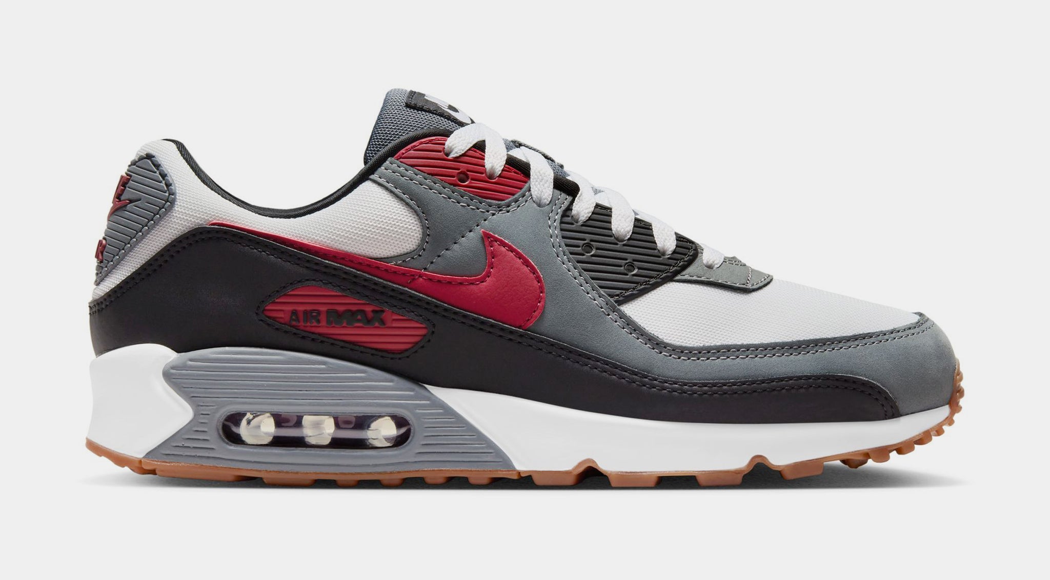 Cool Grey Air Max '90 Essential Grey/red/black Nike Air Max