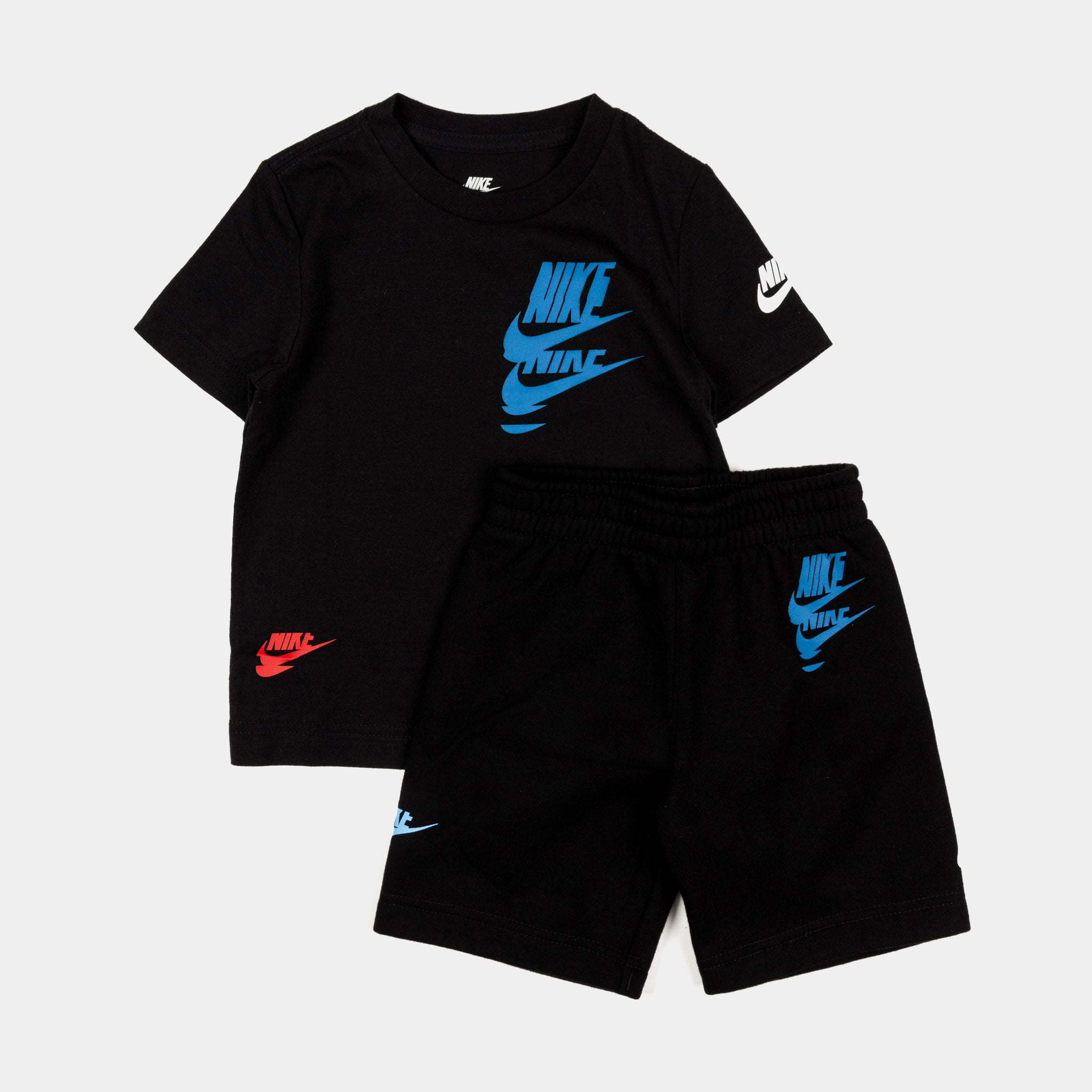 Nike Futura Nike Tech Shorts And T Shirt Set Nike Multi Futura Infant