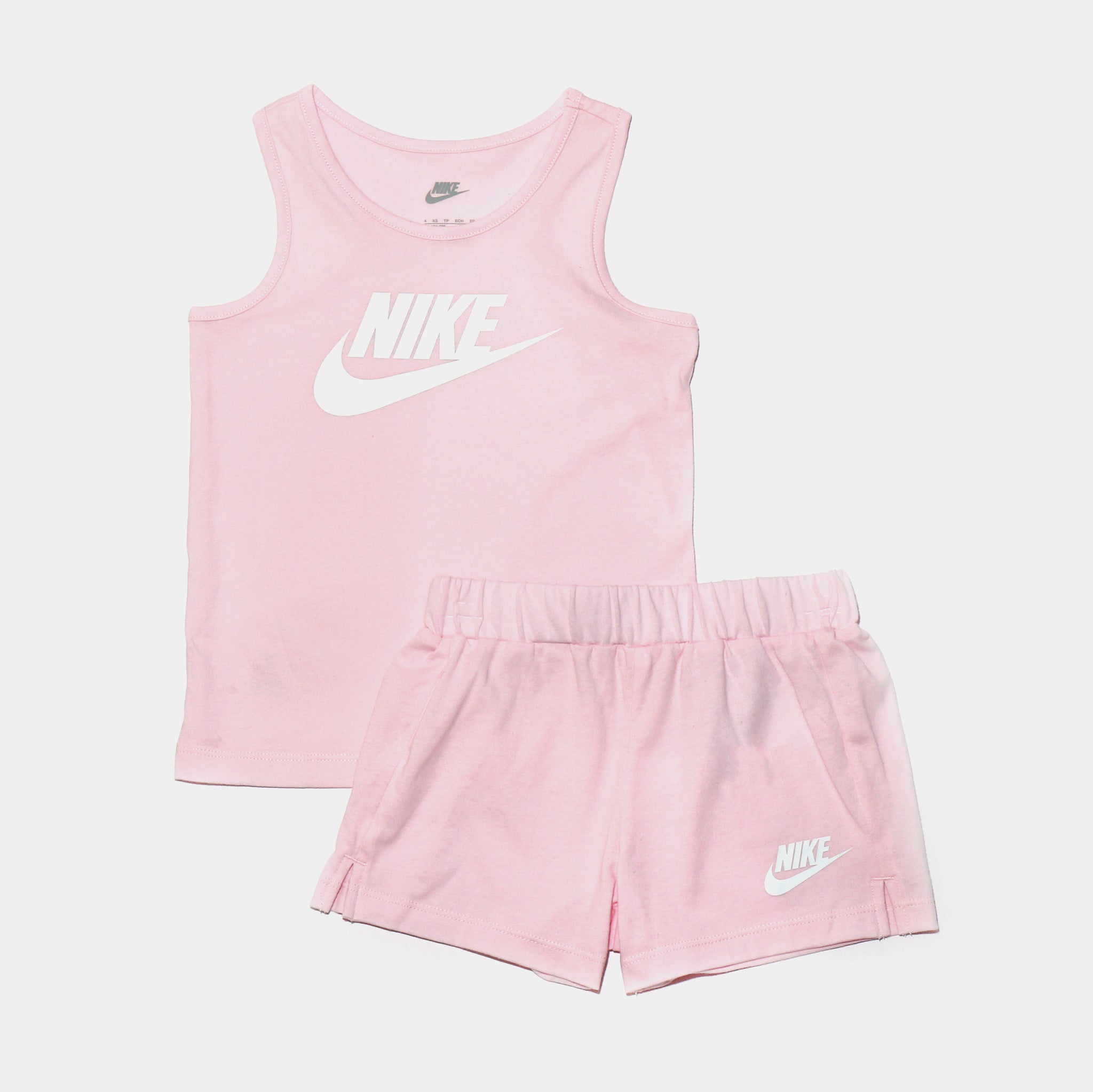 Nike Jersey Tank and Short Set Preschool Set Pink 36J438-A9Y 
