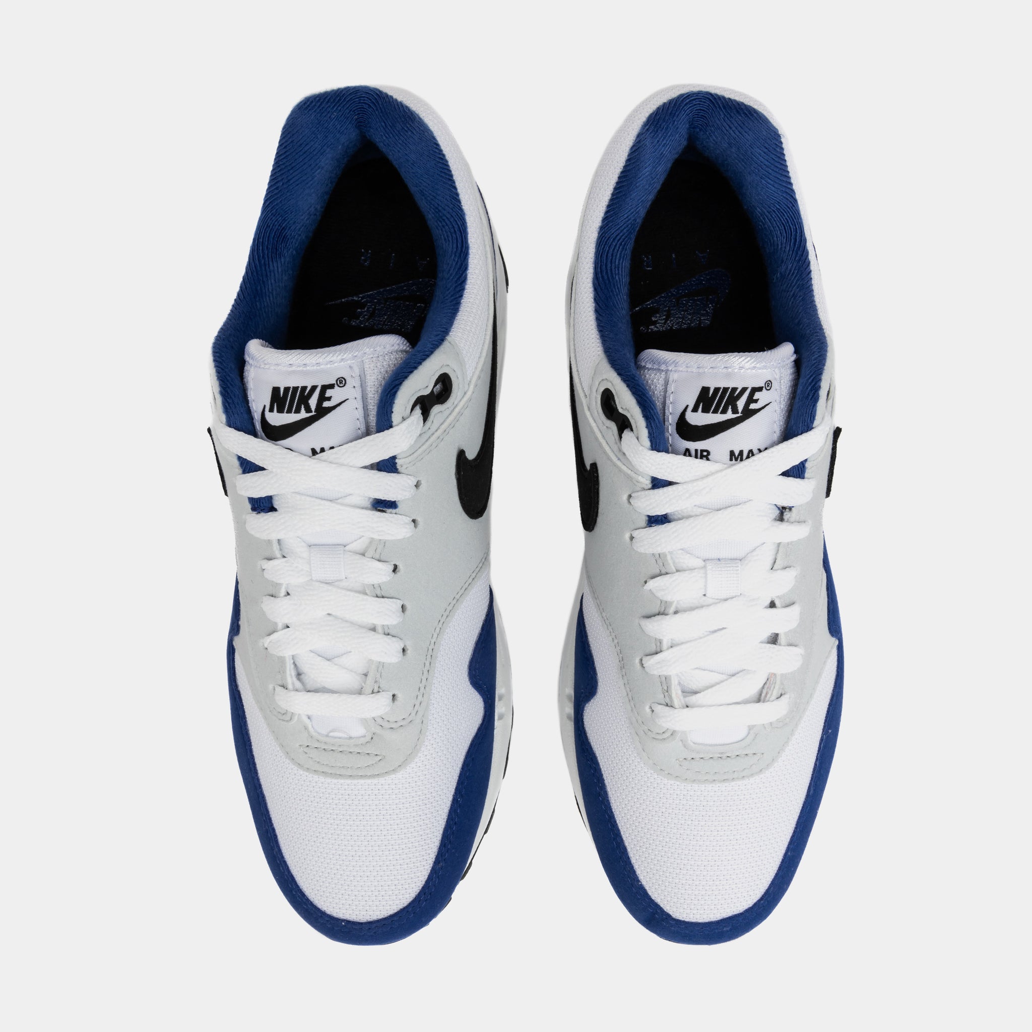 Nike Air Max 1 Deep Royal Blue Mens Running Shoes White Blue FD9082-100 ...