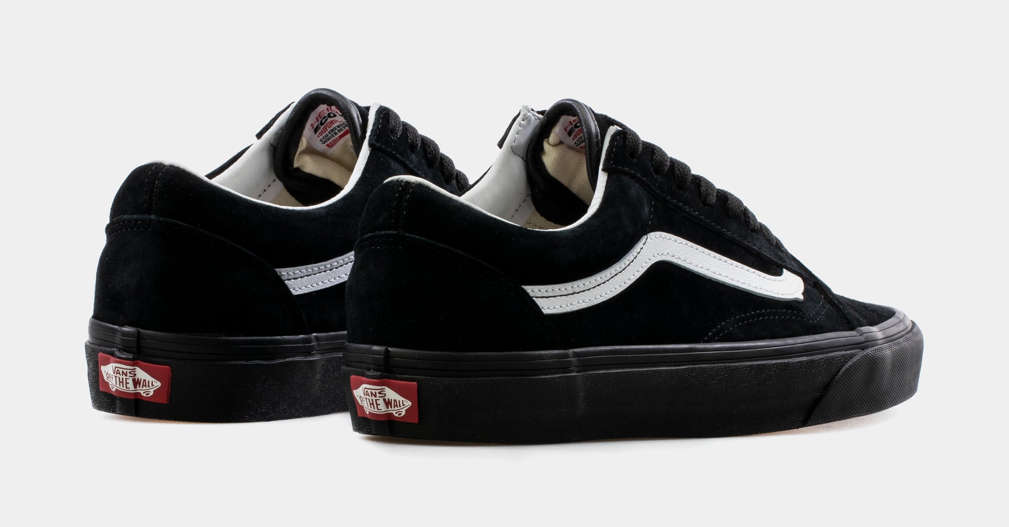 Vans Old Skool Pig Suede Black Men VN0A4U3B18L Rare Sneakers Size: 13 Old Skool Pig Suede Shoes in Black| Vans UK main image 4