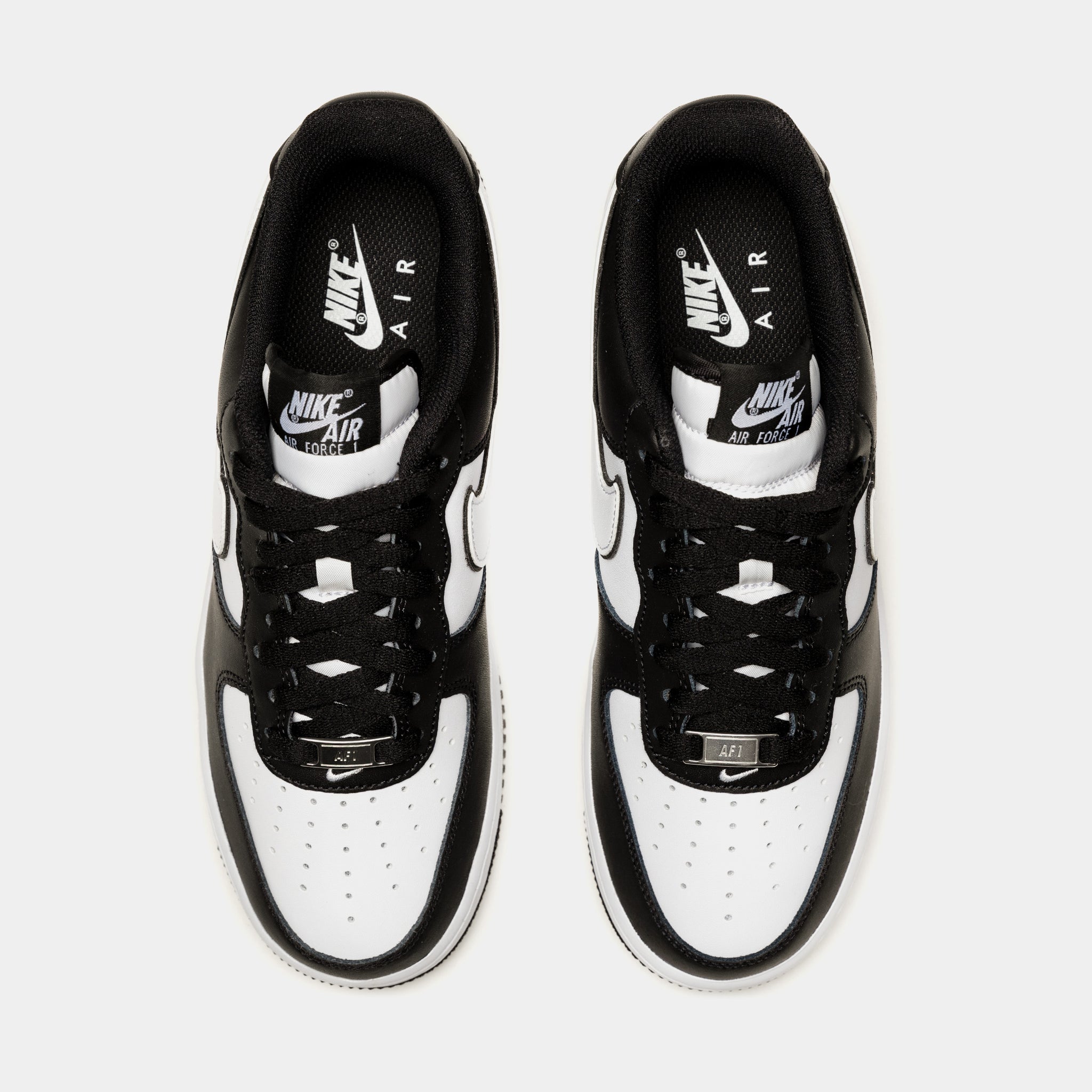 Low Black Black And White Jordan Air Force Nike Air Force Low Mens