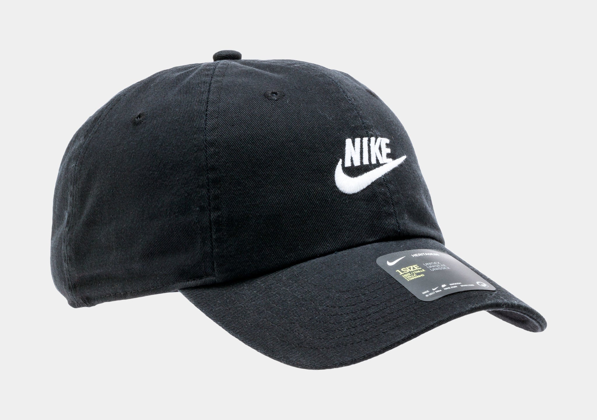 Nike Heritage 86 Futura Cap Mens Hat Black 913011-010 – Shoe Palace