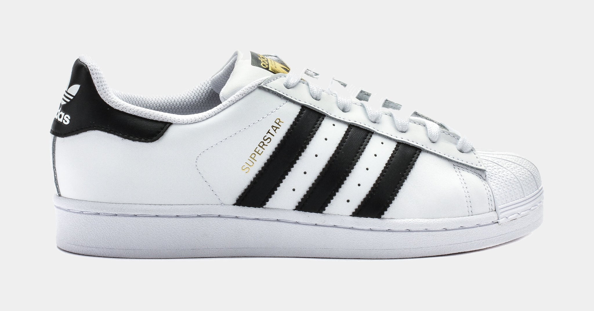 Adidas Men's Originals Superstar Shoes, Running White/Core Black, 10