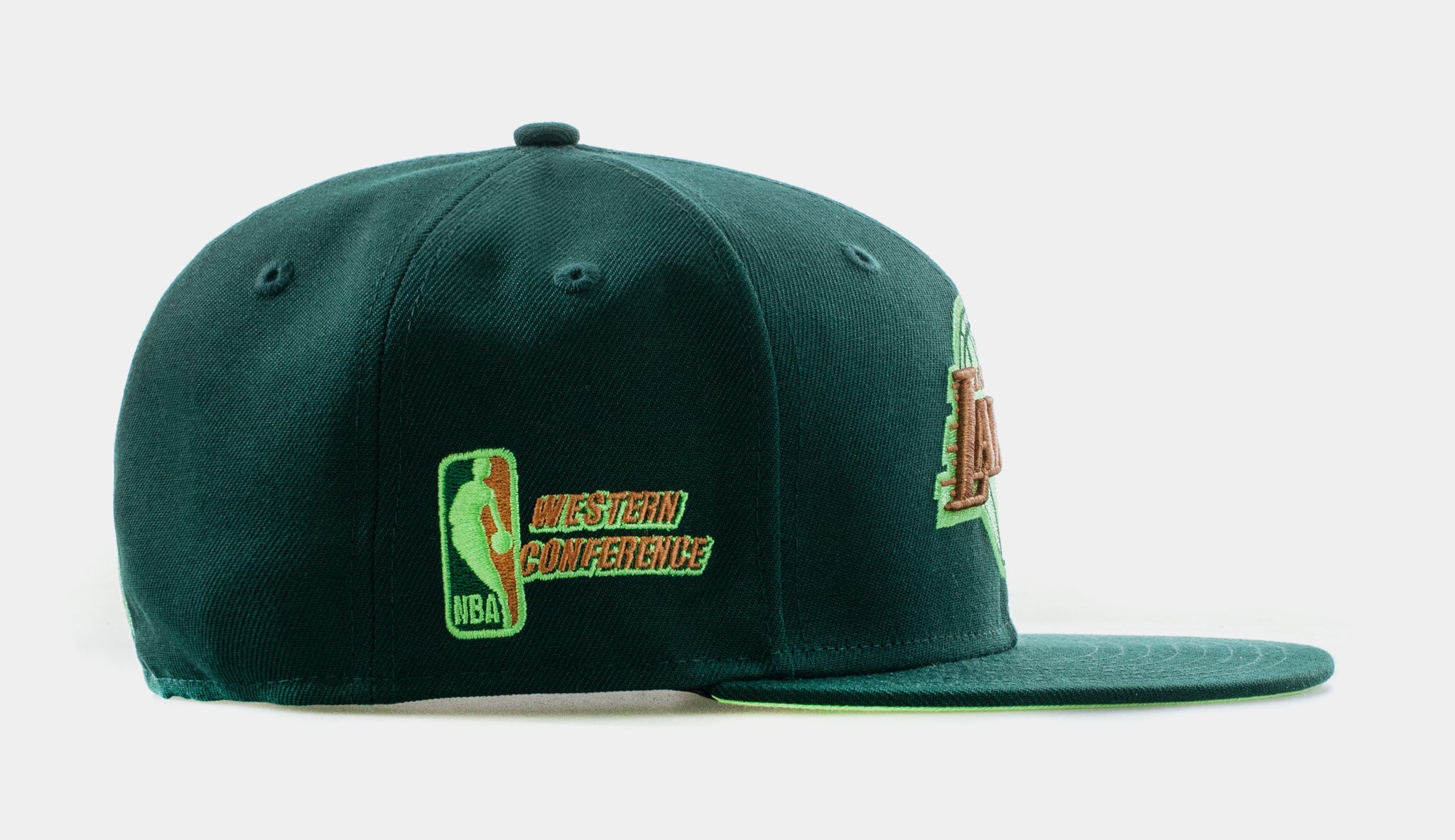 Los Angeles Lakers State Fruit 59FIFTY Fitted Cap Mens Hat (Green)