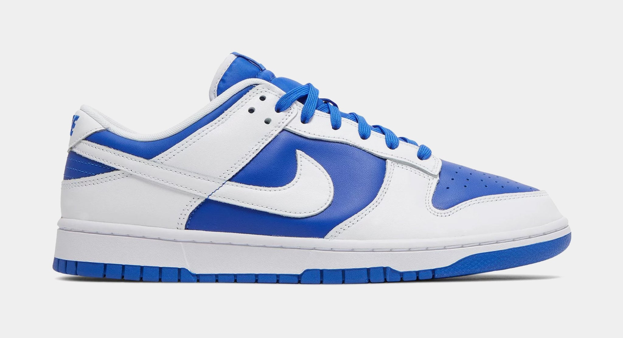 Nike Dunk Low Racer Blue Mens Lifestyle Shoes Blue White DD1391-401 ...