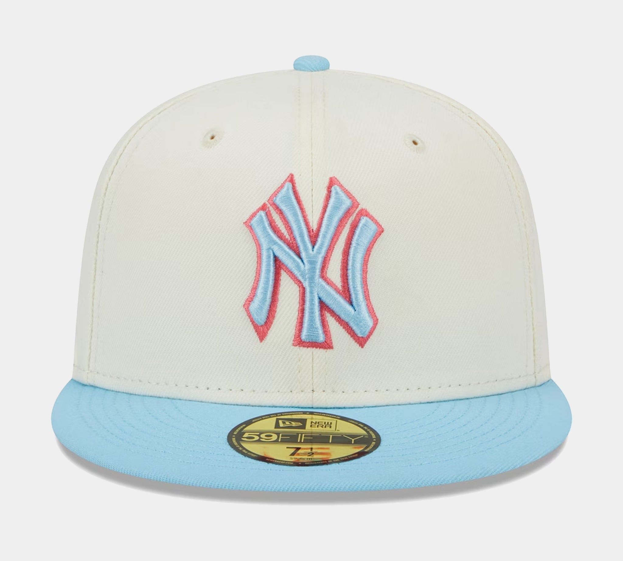 New Era New York Yankees Colorpack 59Fifty Mens Fitted Hat Blue White  60321695 – Shoe Palace