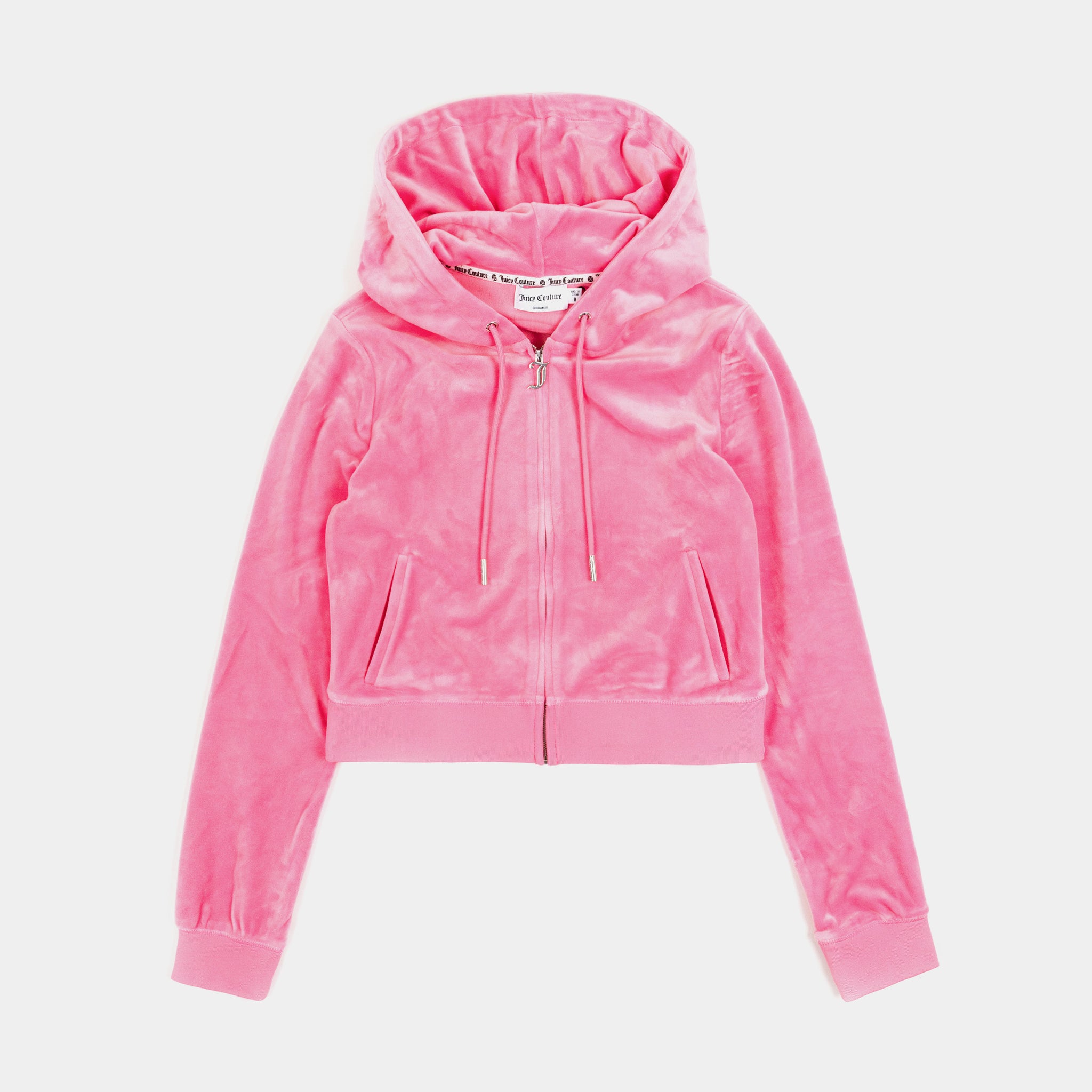 Juicy Couture OG Bling Velour Womens Hoodie Pink 110005366J2024 – Shoe  Palace