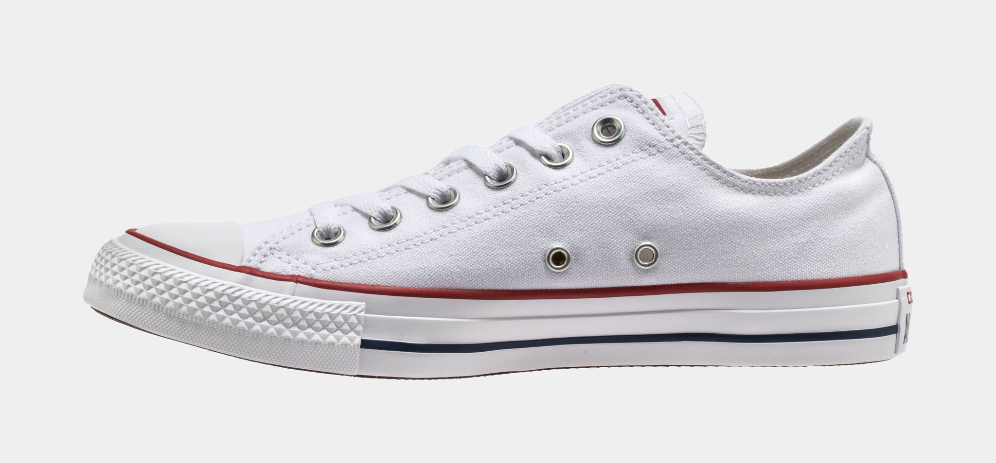 Converse Chuck Taylor All Star Classic Low Solid Canvas Lifestyle Shoe Optical White – Shoe Palace