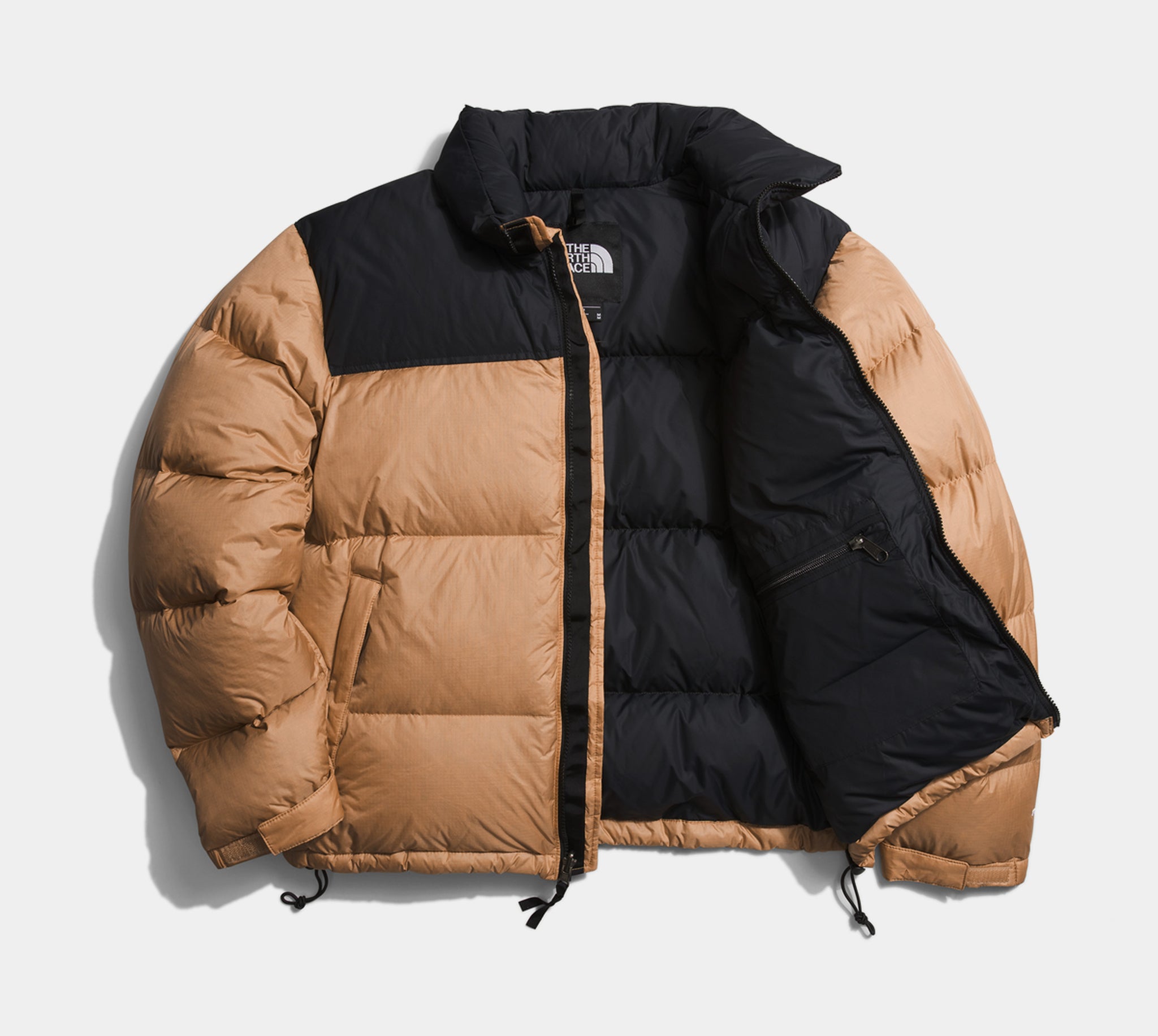 Classic Brown North Face Puffer Jacket
