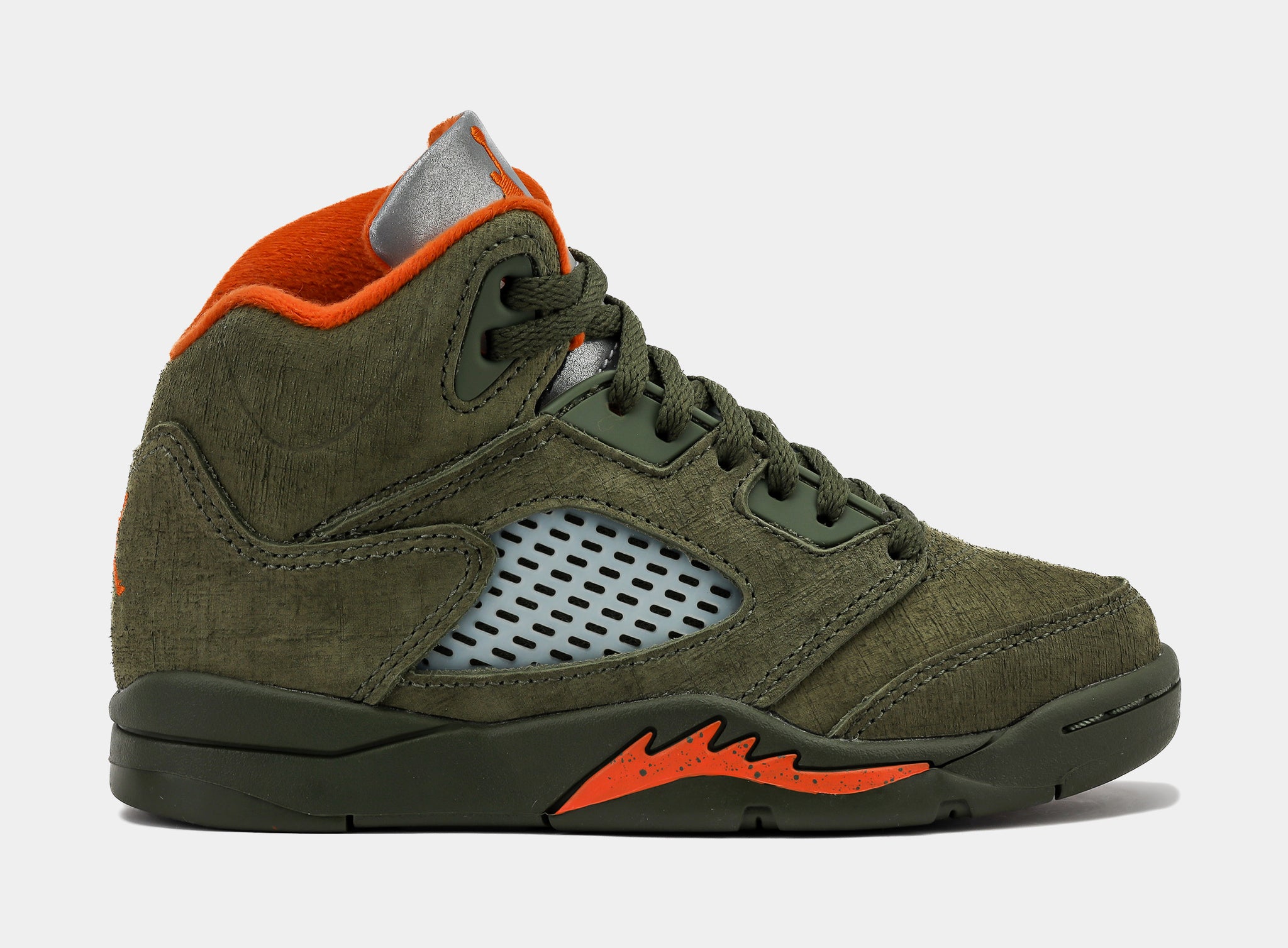 Jordan Air Jordan Retro Olive Preschool Lifestyle Shoes Army