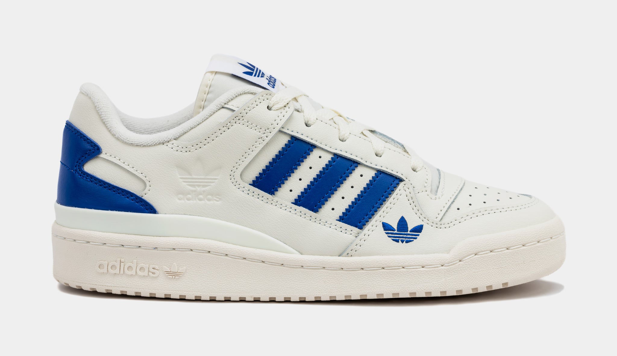 Shoe Palace Exclusive Forum Low Mens Basketball Shoes (White/Blue) Shoe Palace Exclusive Forum Low Mens Basketball Shoes (White/Blue)