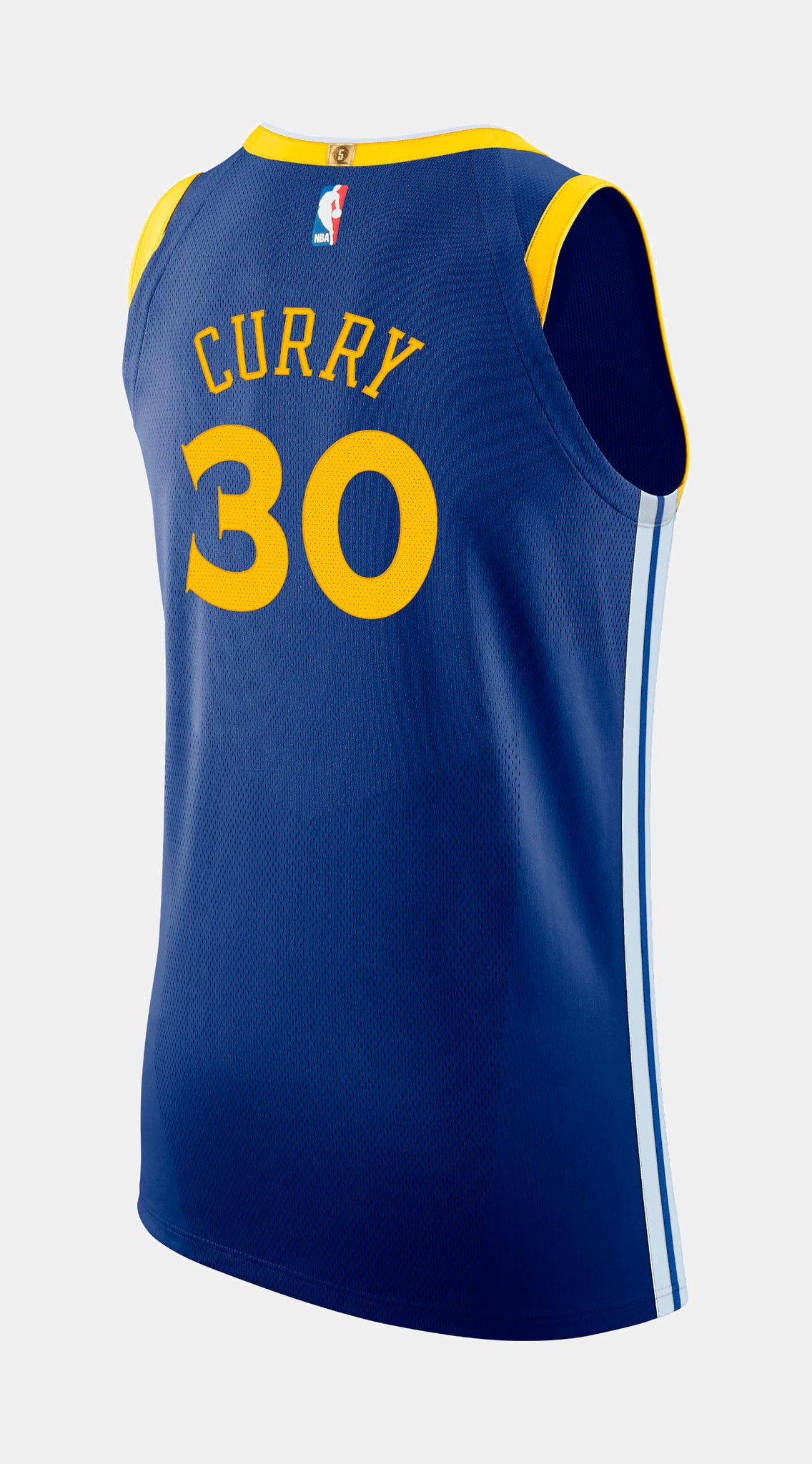Nike Stephen Curry Golden State Warriors T-Shirt, Blue, XL