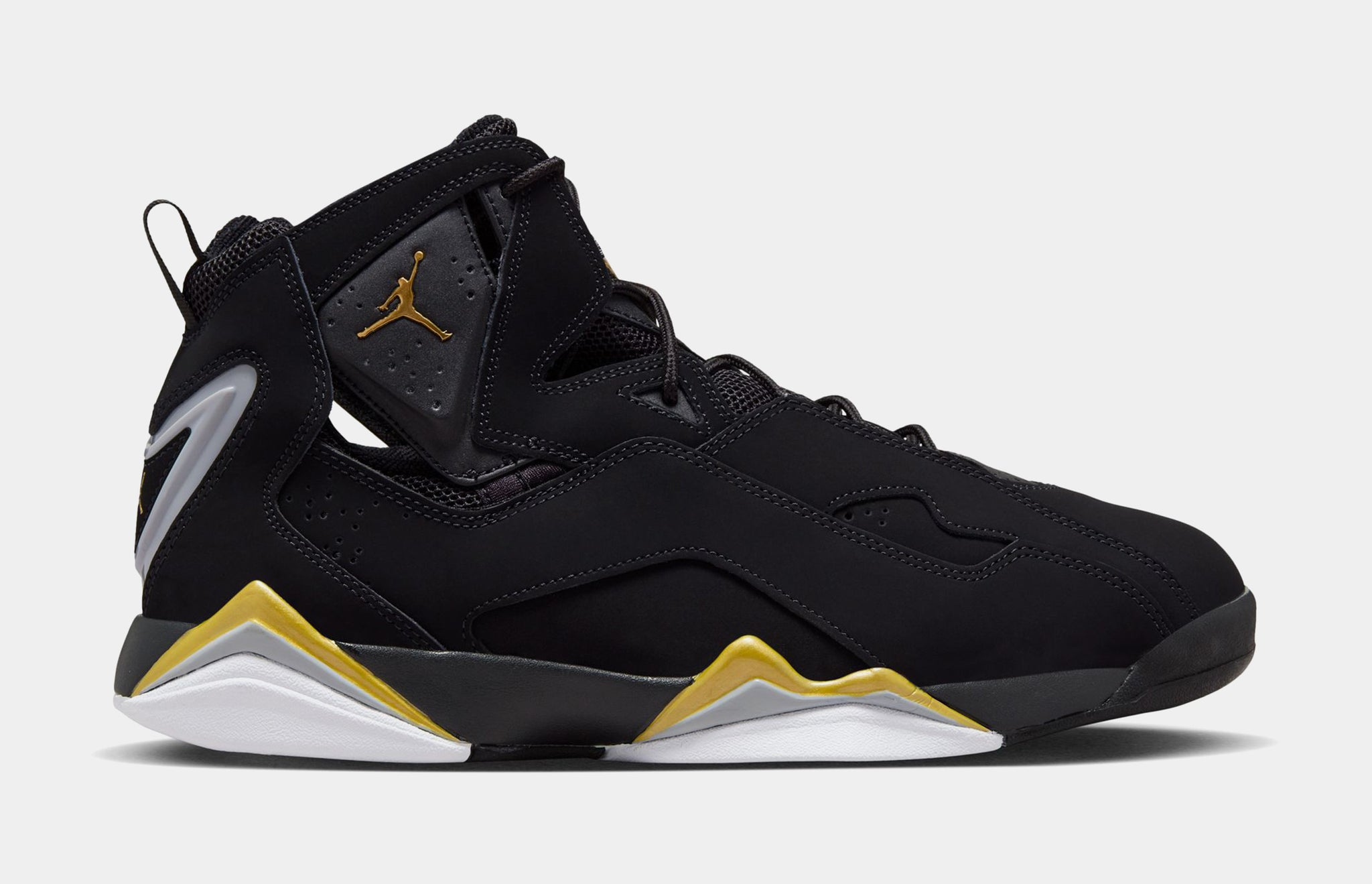 Jordan True Flight Mens Lifestyle Shoes Black Gold 342964-070