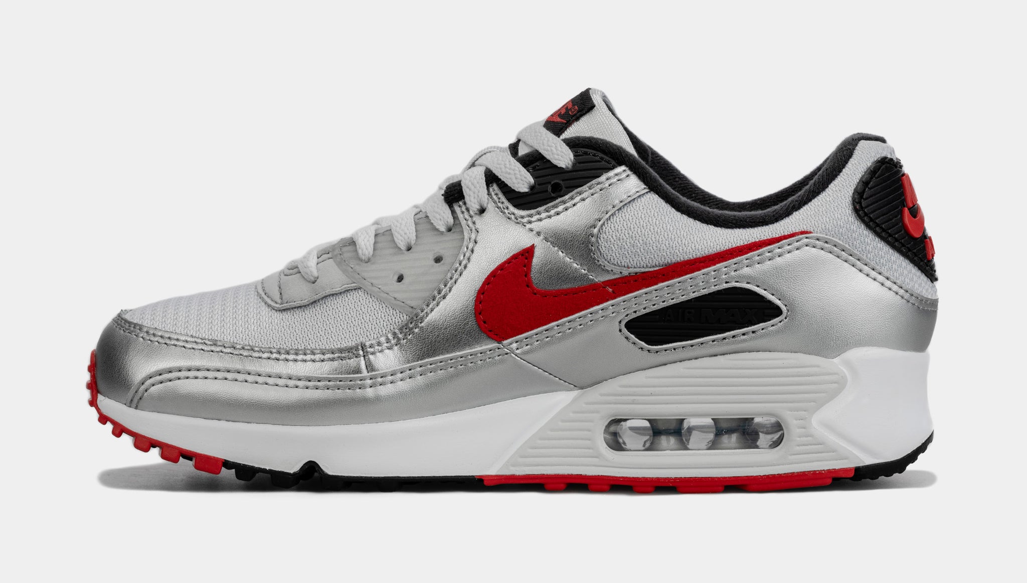 meisje Syndicaat kandidaat Nike Air Max 90 Icons Mens Lifestyle Shoes Silver Red DX4233-001 – Shoe  Palace
