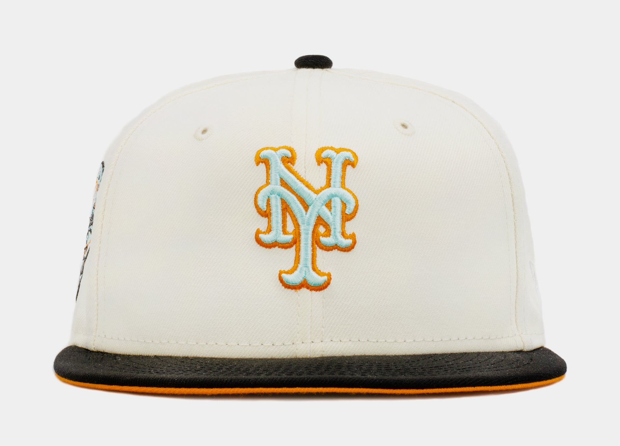 SP Exclusive Reverse Dreams New York Mets 59Fifty Mens Fitted Hat  (Beige/Black)
