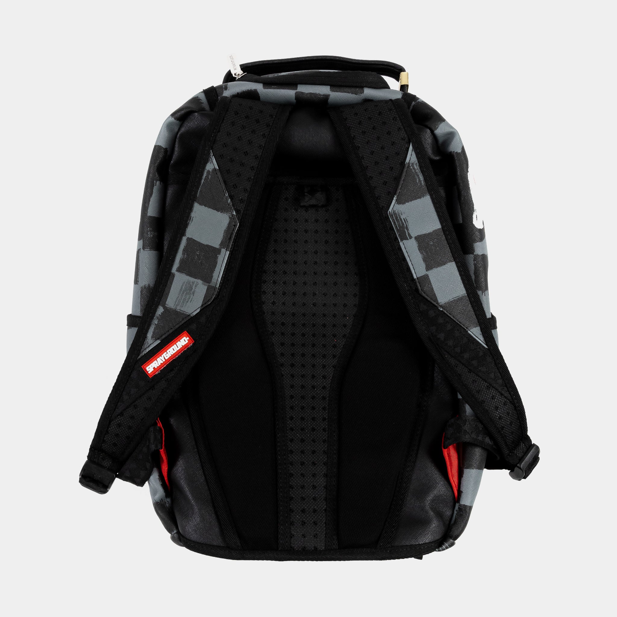 SPRAYGROUND 910B5825NSZ Sharks In Paris Painted Mens Backpack (Black/Red) Image 27112338620622