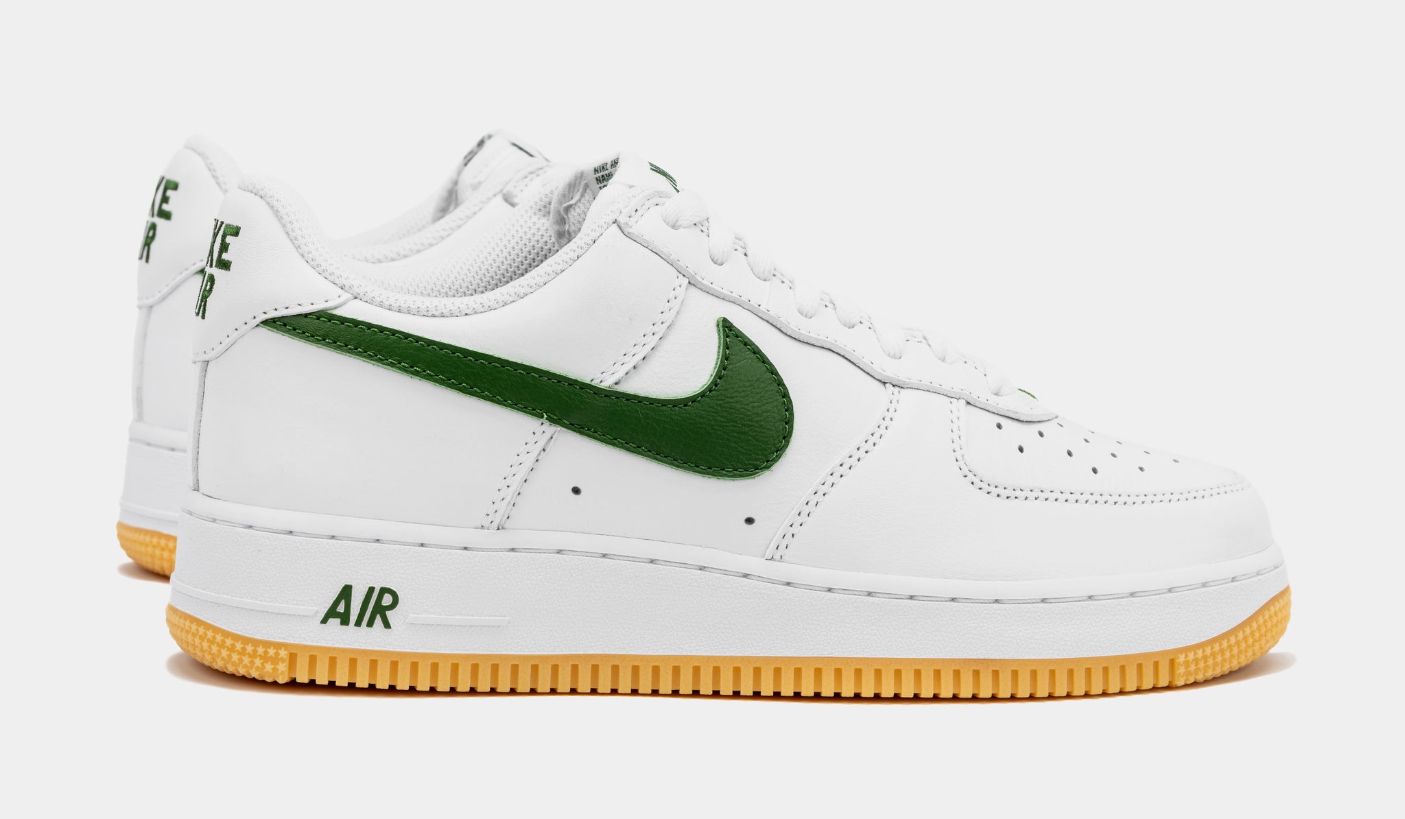 air force 1 green and white