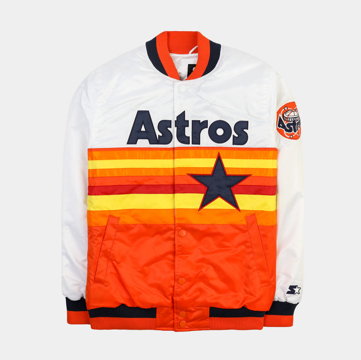 GIII/STARTER Shoe Palace Exclusive Houston Astros Mens Jacket (Blue)