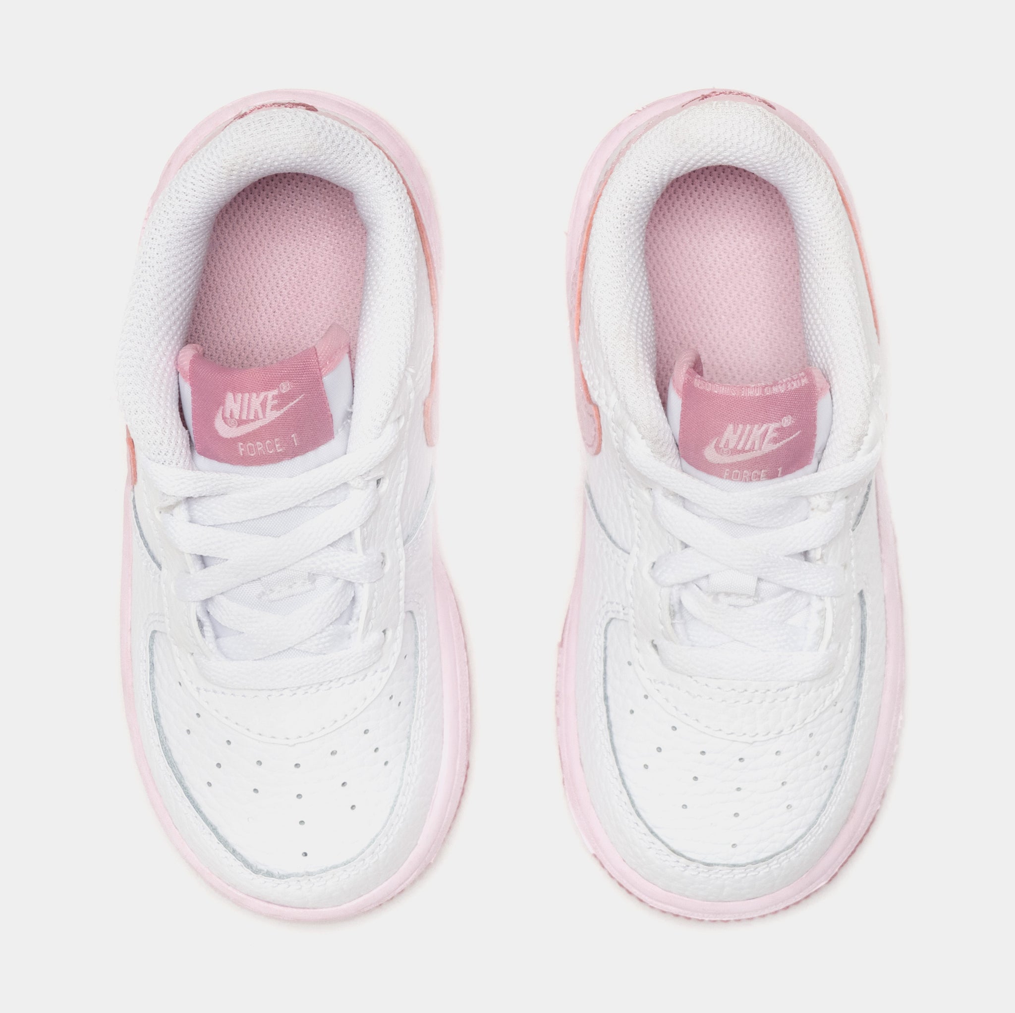 Nike Air Force Infant Toddler Basketball Shoes White Pink CZ1691