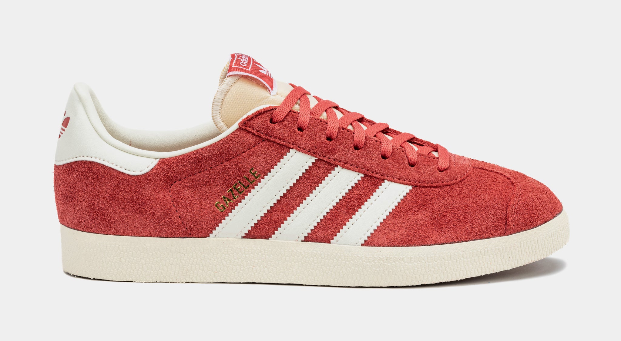 Red adidas gazelle trainers mens Clearance