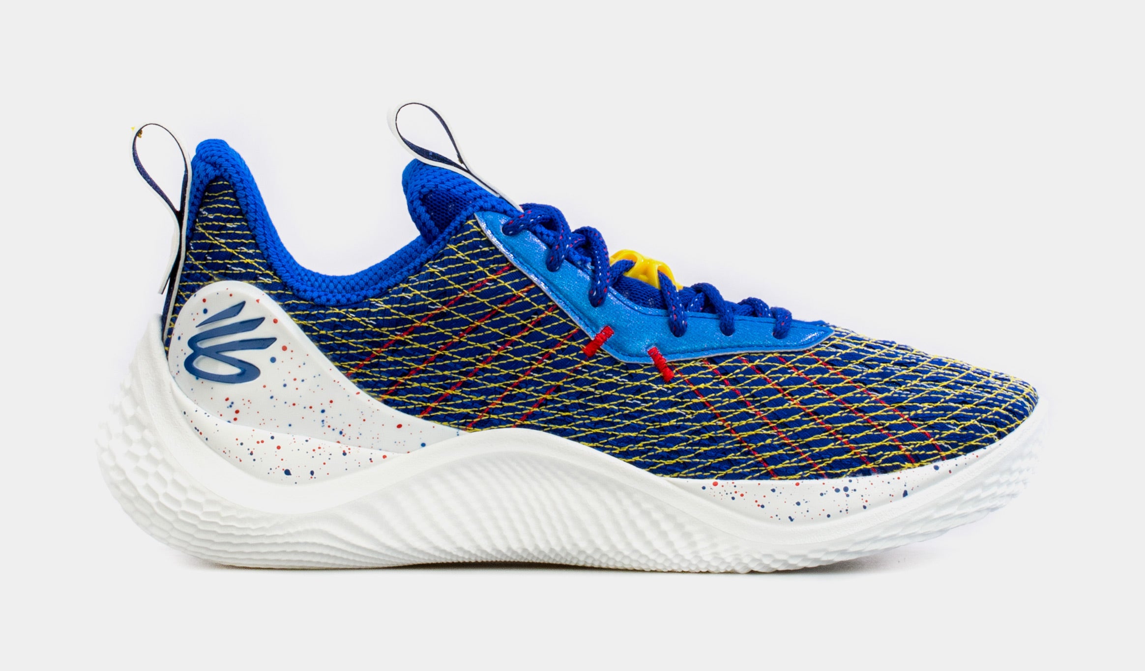 Under Armour Curry 10 Dub Nation Mens Basketball Shoes Blue White 
