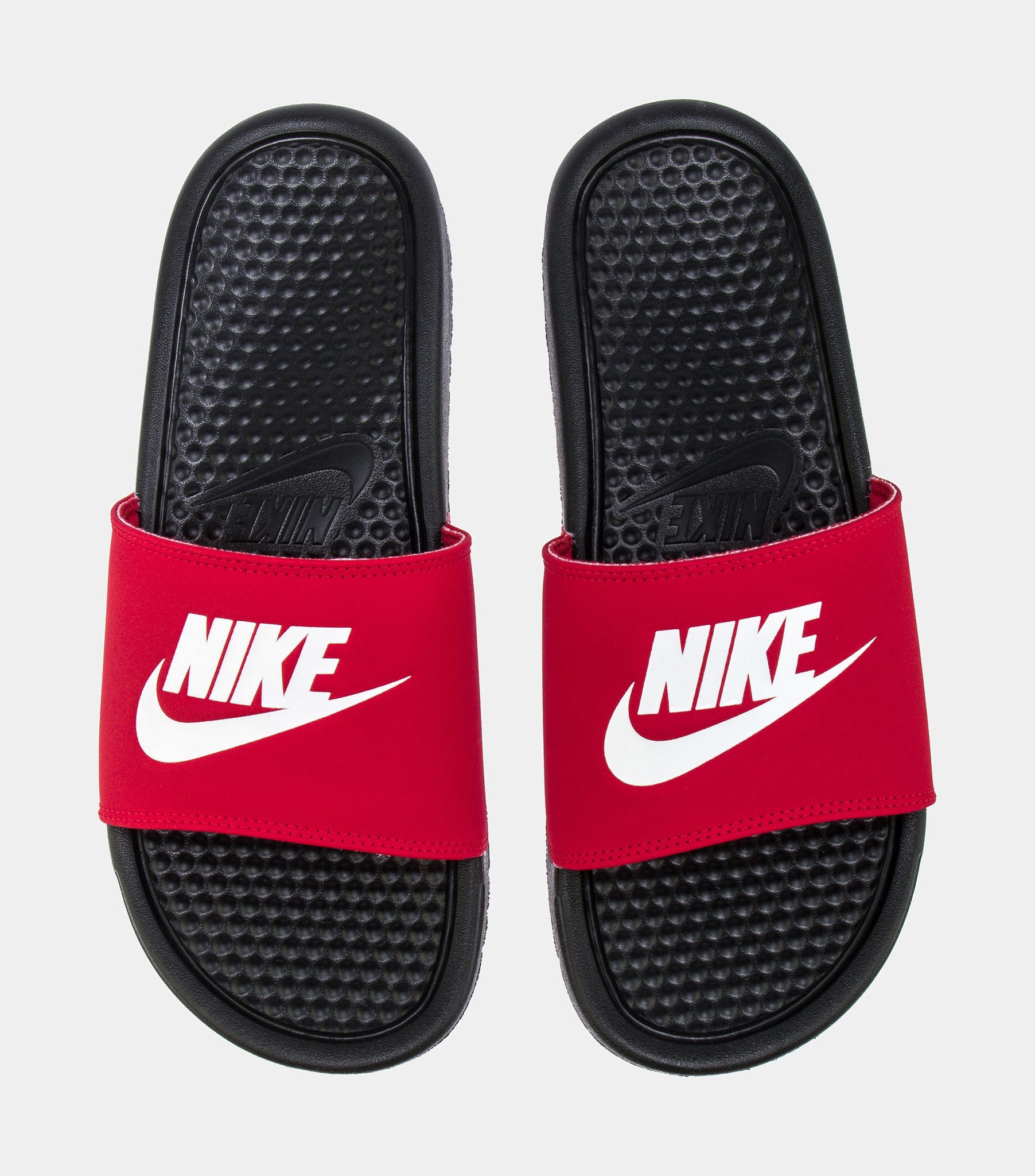 Red Nike Scarface Slides Nike Benassi Slides For Ladies In