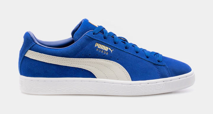 puma blue suede shoes