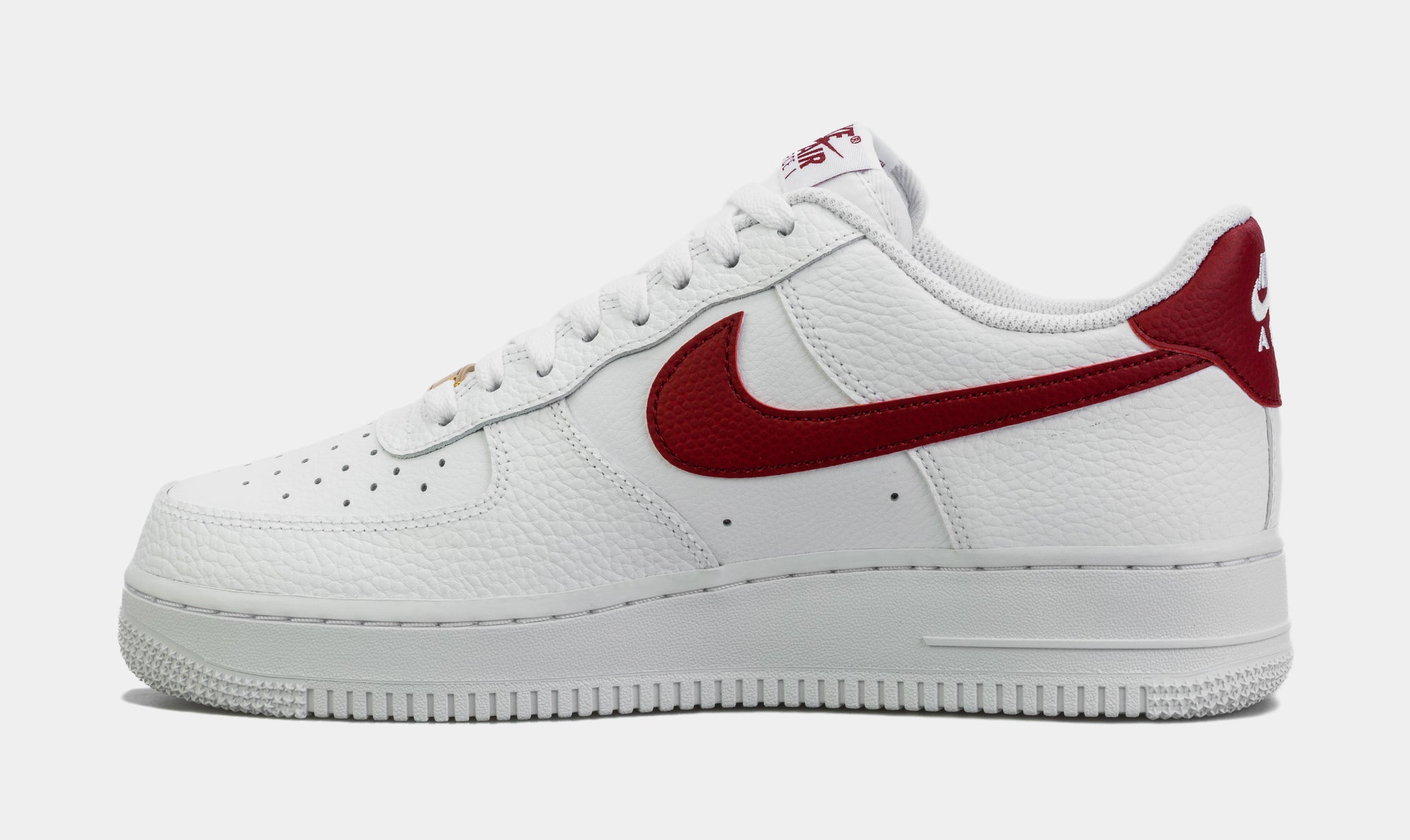 Nike Air Force 1 07 Mens Lifestyle Shoes White Red CZ0326-100